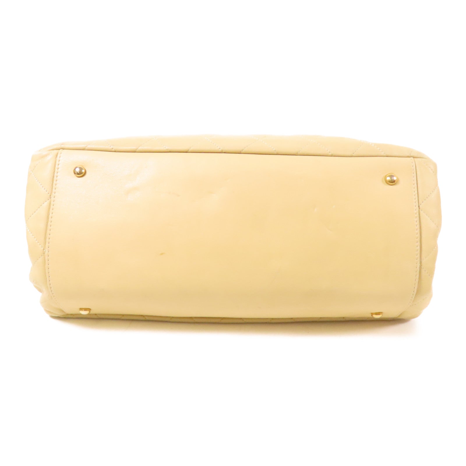 CHANEL 皮革2 Way Shoulder金扣手挽肩背兩用袋