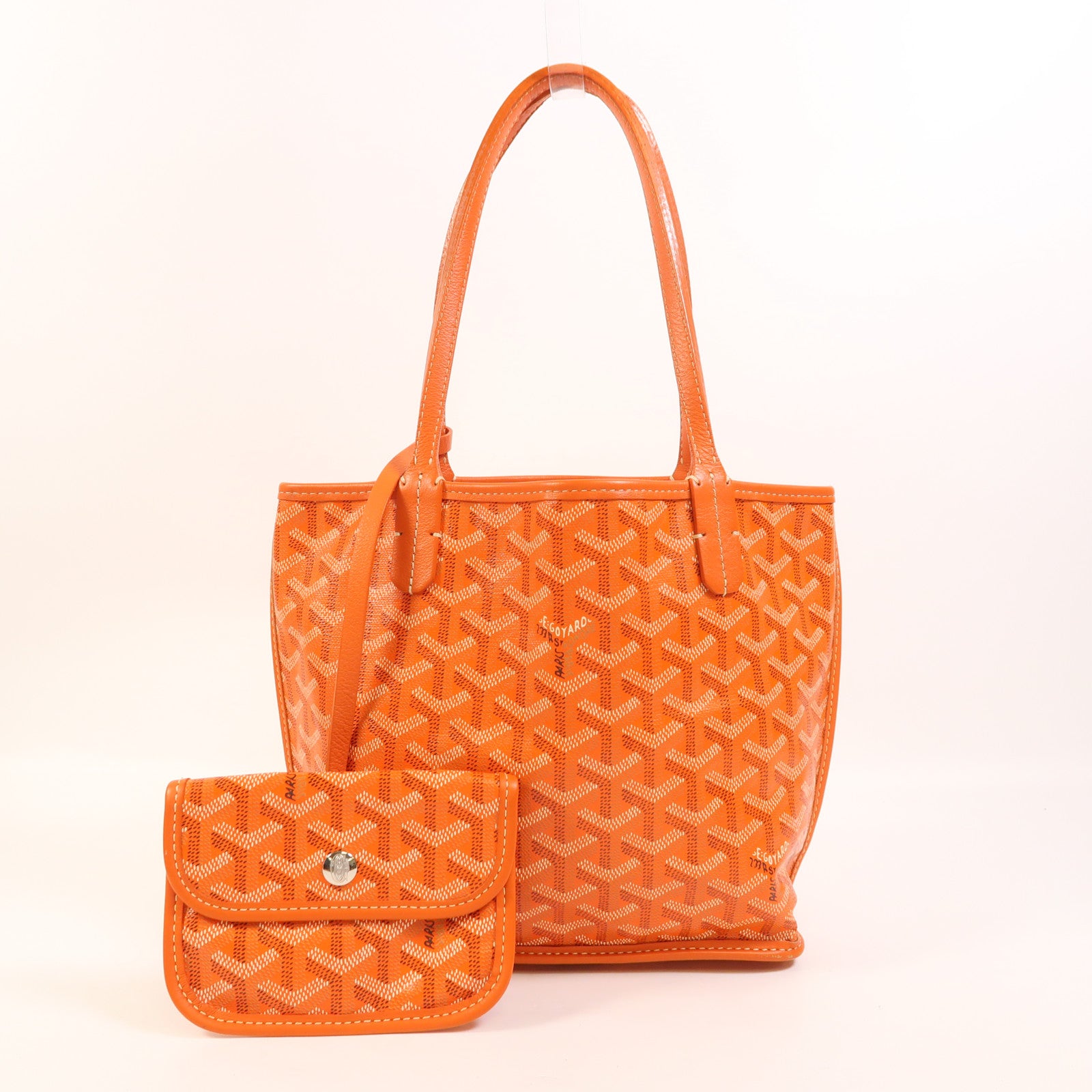 GOYARD 【激減優惠】塗層帆布Anjou Mini肩背袋