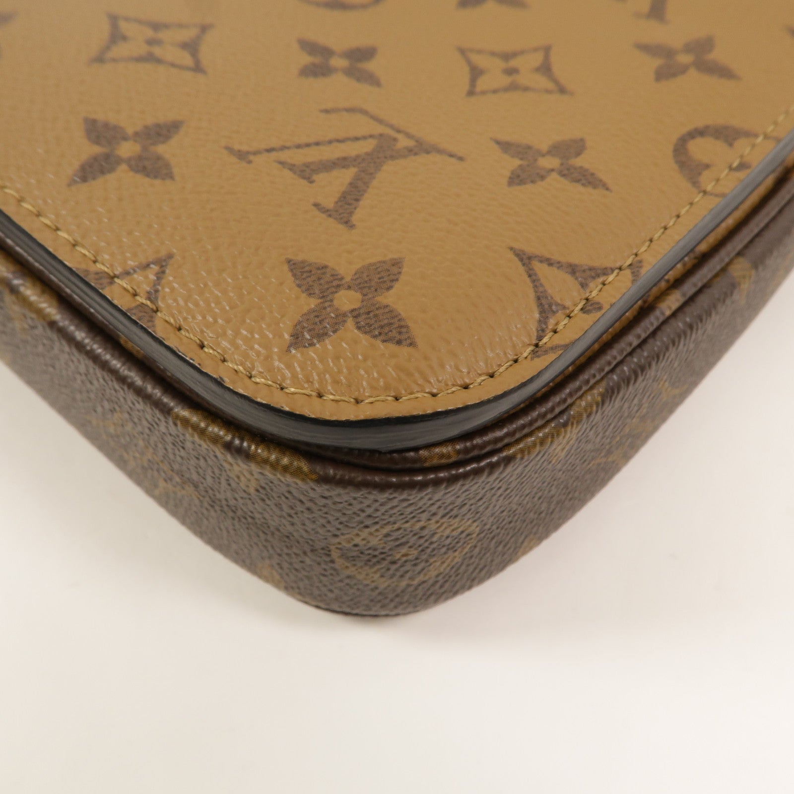 LOUIS VUITTON Monogram Reverse Pochette Metis手挽肩背兩用袋