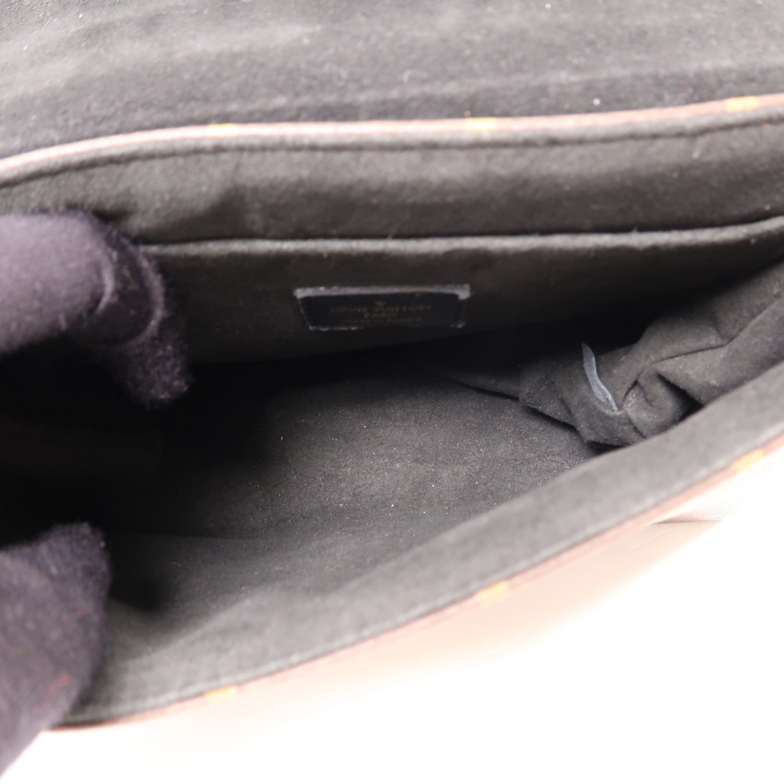 LOUIS VUITTON Monogram Locky BB金扣手挽肩背兩用袋棕色/黑色