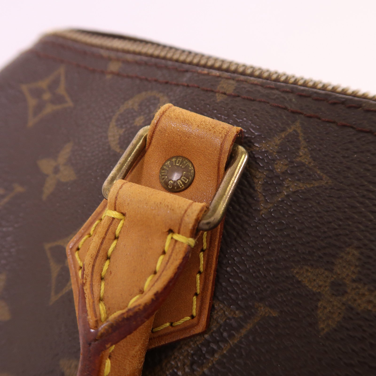 LOUIS VUITTON Monogram Speedy 30金扣手挽袋