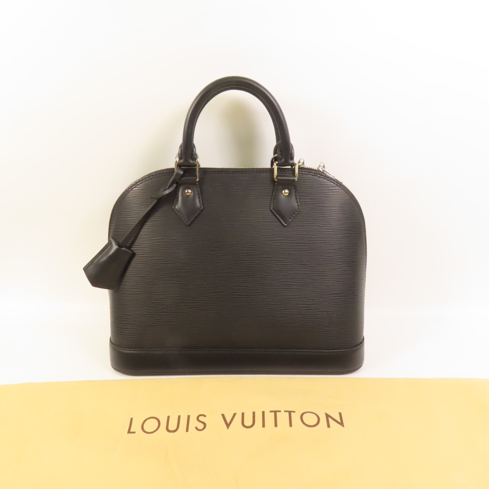 LOUIS VUITTON Epi Alma PM銀扣手挽袋