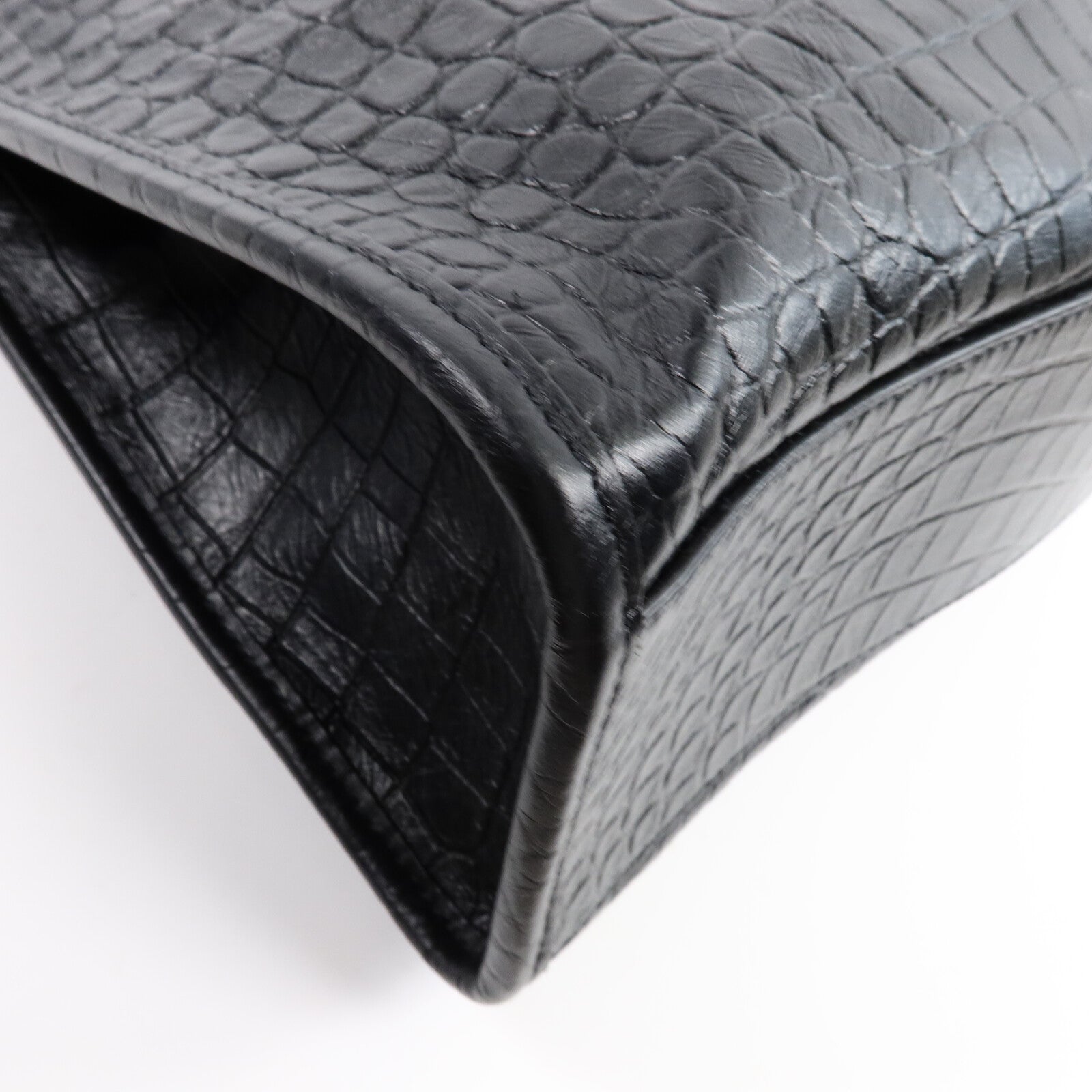 SAINT LAURENT 牛皮皮革Niki Medium Shopper Tote鏈帶肩背袋