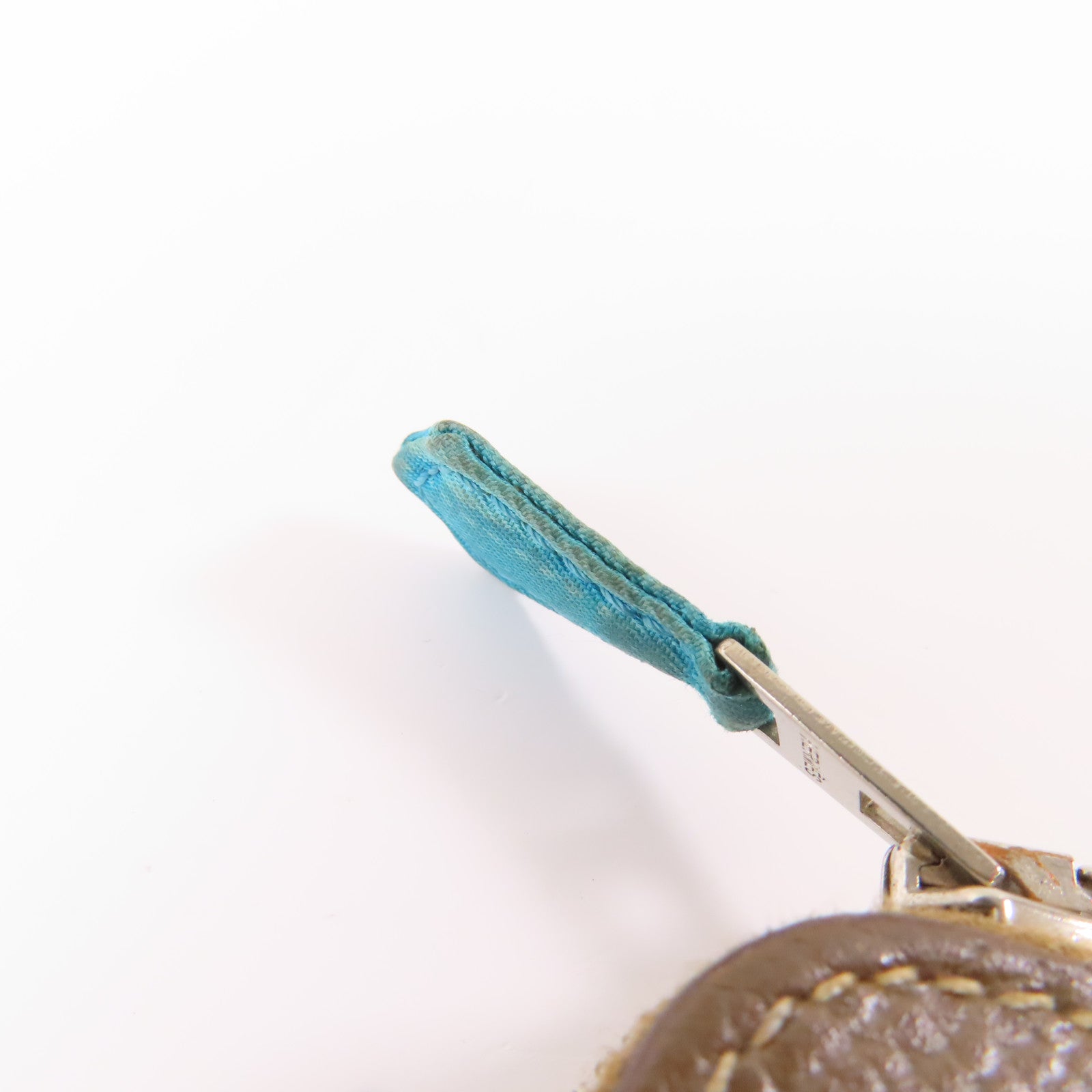 HERMES 皮革Wallet銀扣錢包18 Etoupe