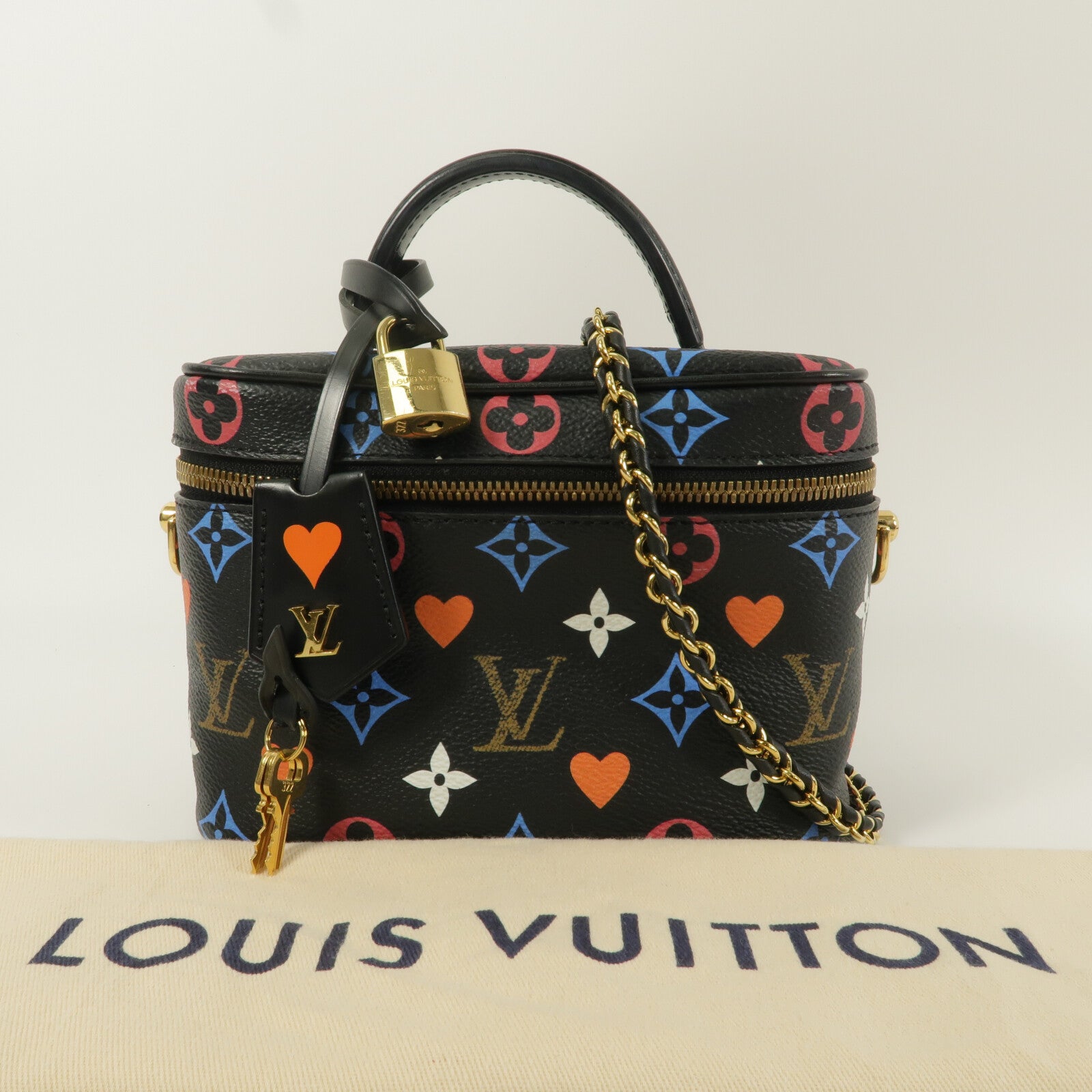 LOUIS VUITTON Monogram Multi Game On Vanity PM手挽肩背兩用袋