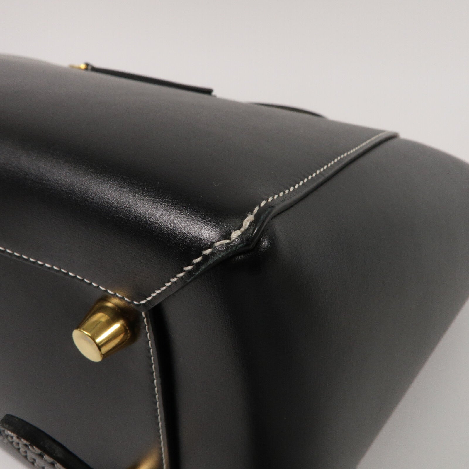 CELINE 牛皮皮革Mini Belt Bag手挽肩背兩用袋