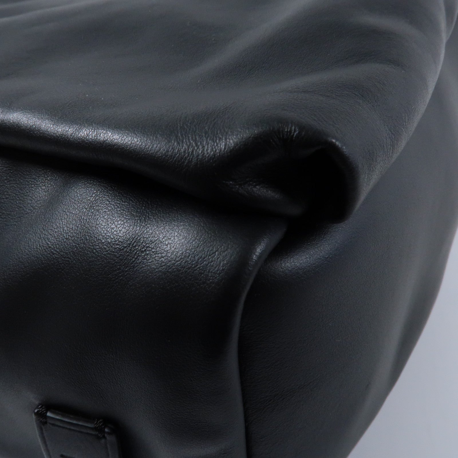 FENDI 牛皮皮革/鱷魚皮革Monster Backpack銀扣背包
