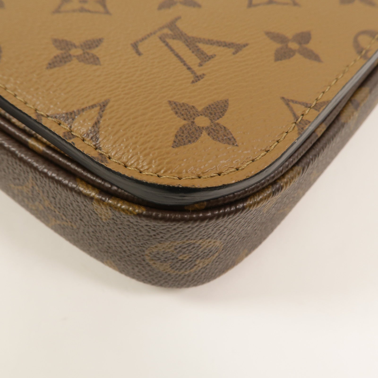 LOUIS VUITTON Monogram Reverse Pochette Metis手挽肩背兩用袋