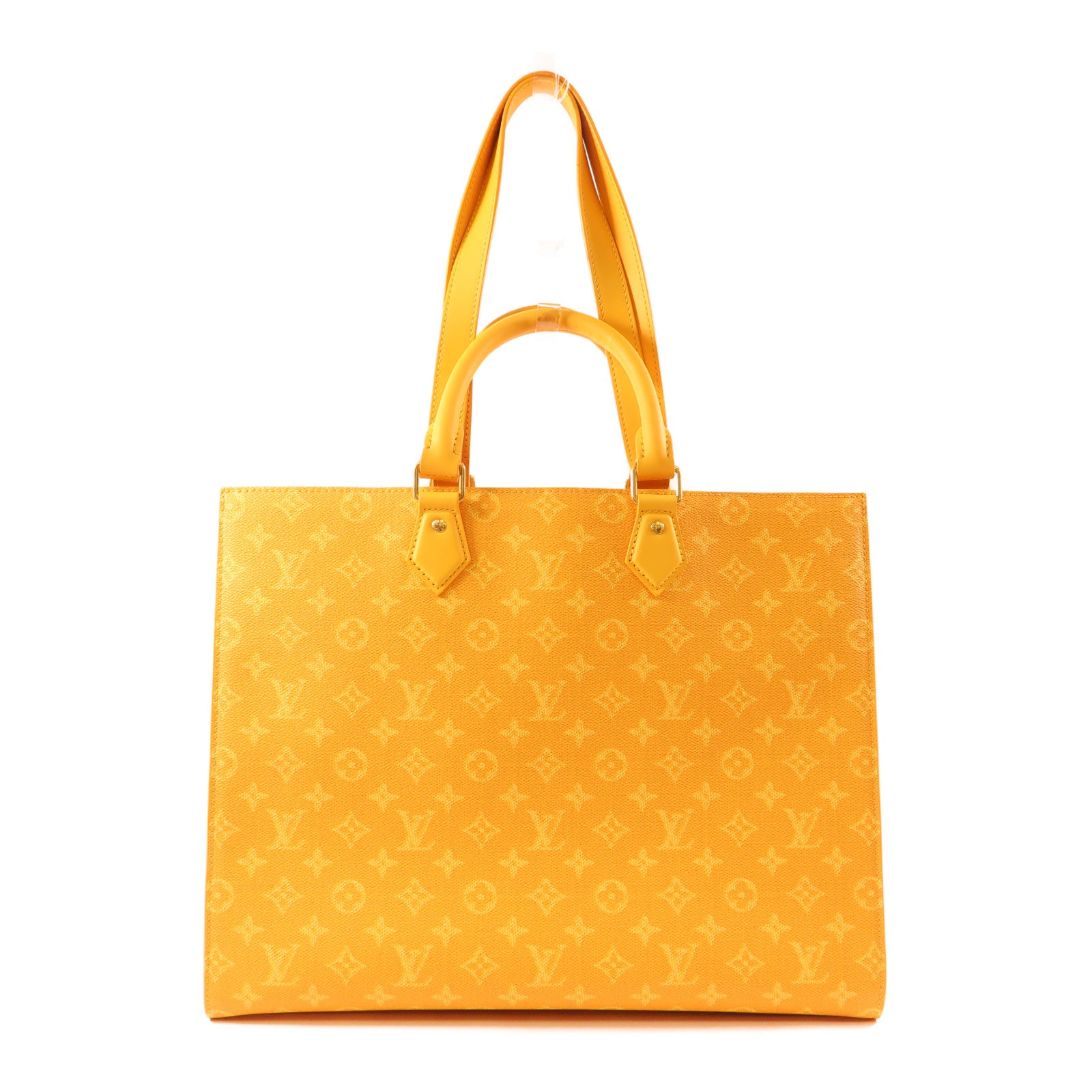 LOUIS VUITTON LV Sac Plat 24H 2 Way Shoulder Tote Bag M12683 Monogram Heritage