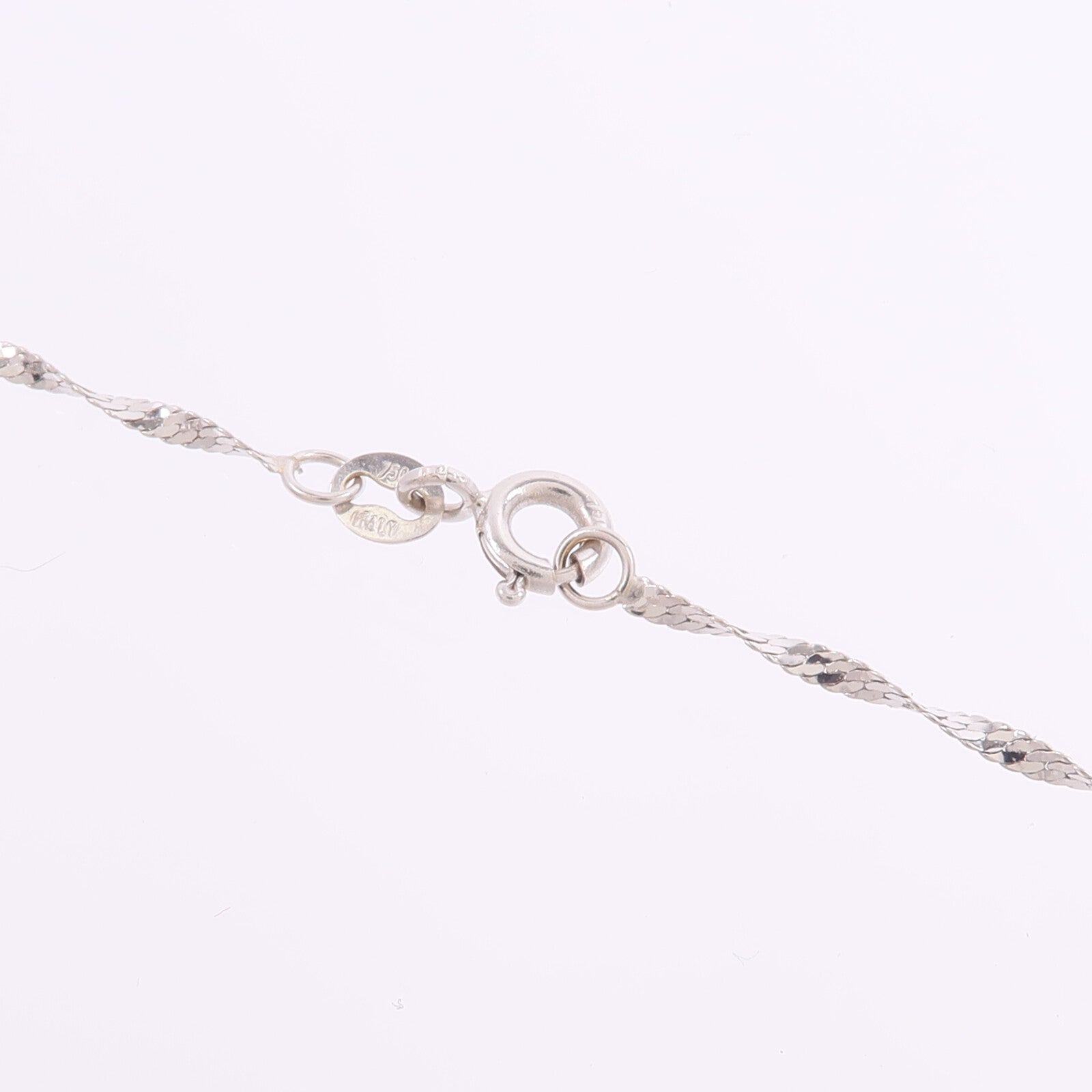 JEWELRY 18K白金Color Stone Necklace彩色寶石項鍊