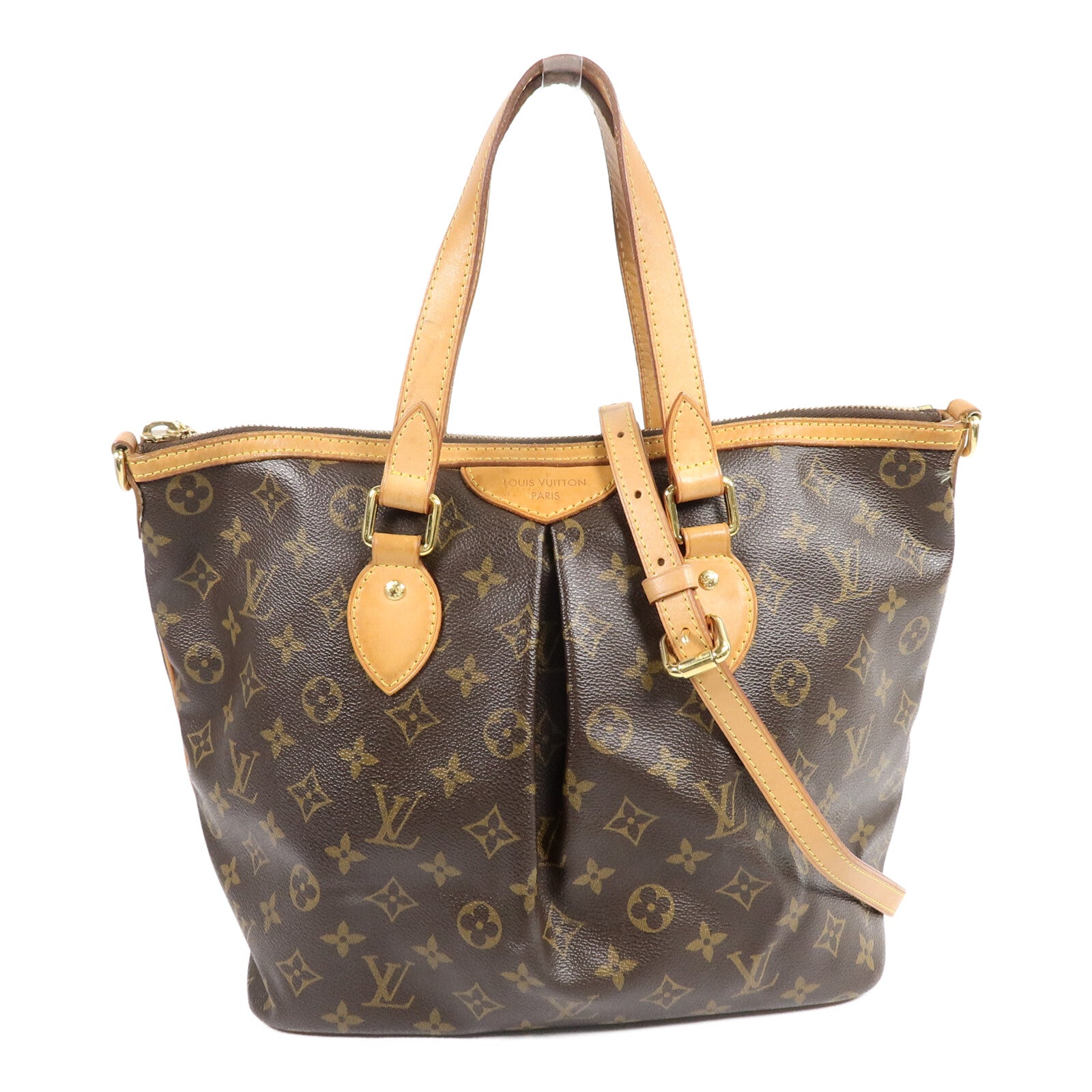LOUIS VUITTON Monogram Palermo PM手挽肩背兩用袋