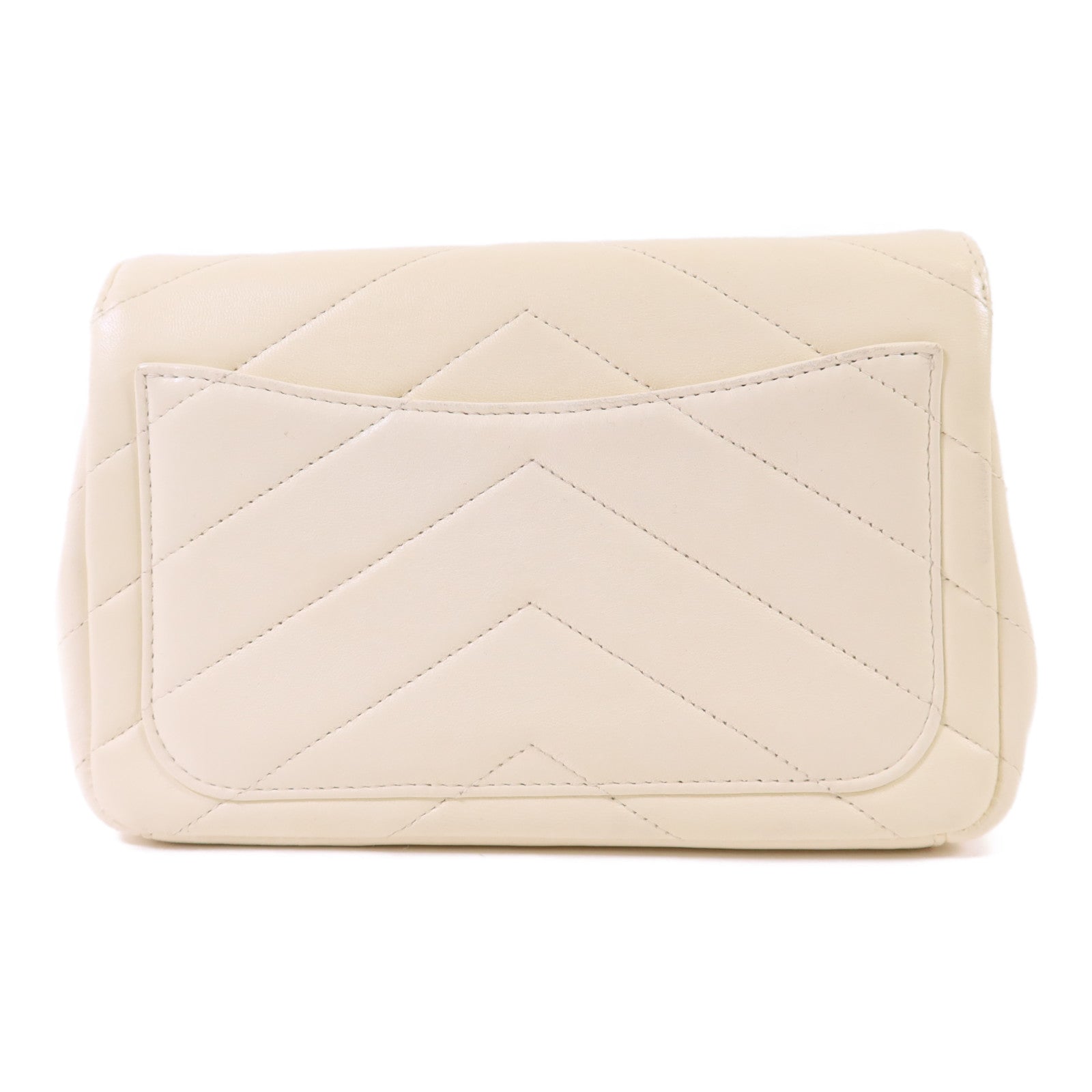 CHANEL 【激減優惠】牛皮皮革Chain Shoulder Bag金扣鏈帶肩背袋