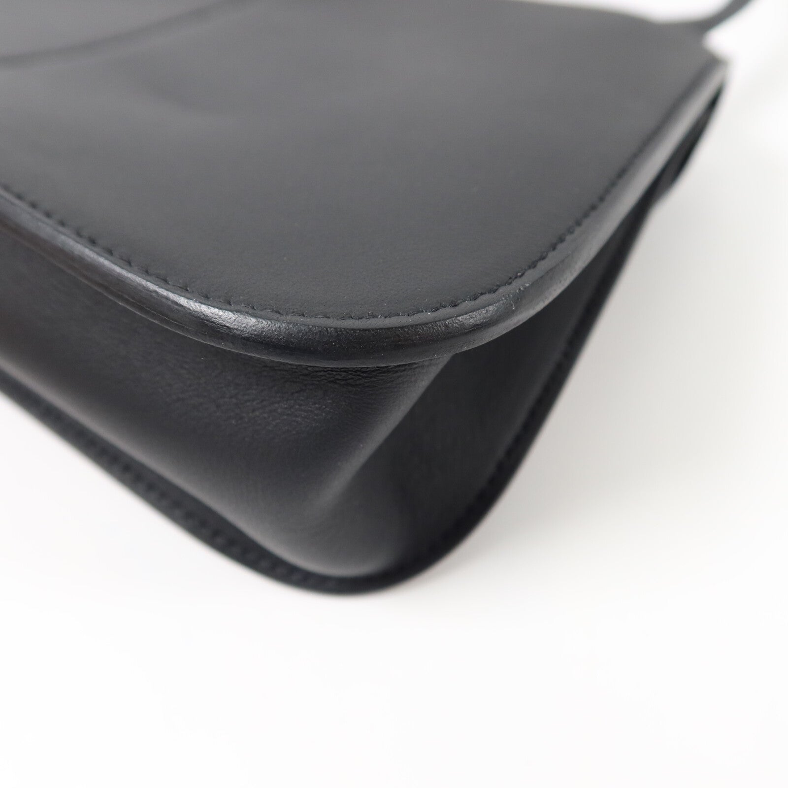 HERMES Swift皮革Mini Halzan手挽肩背兩用袋Noir