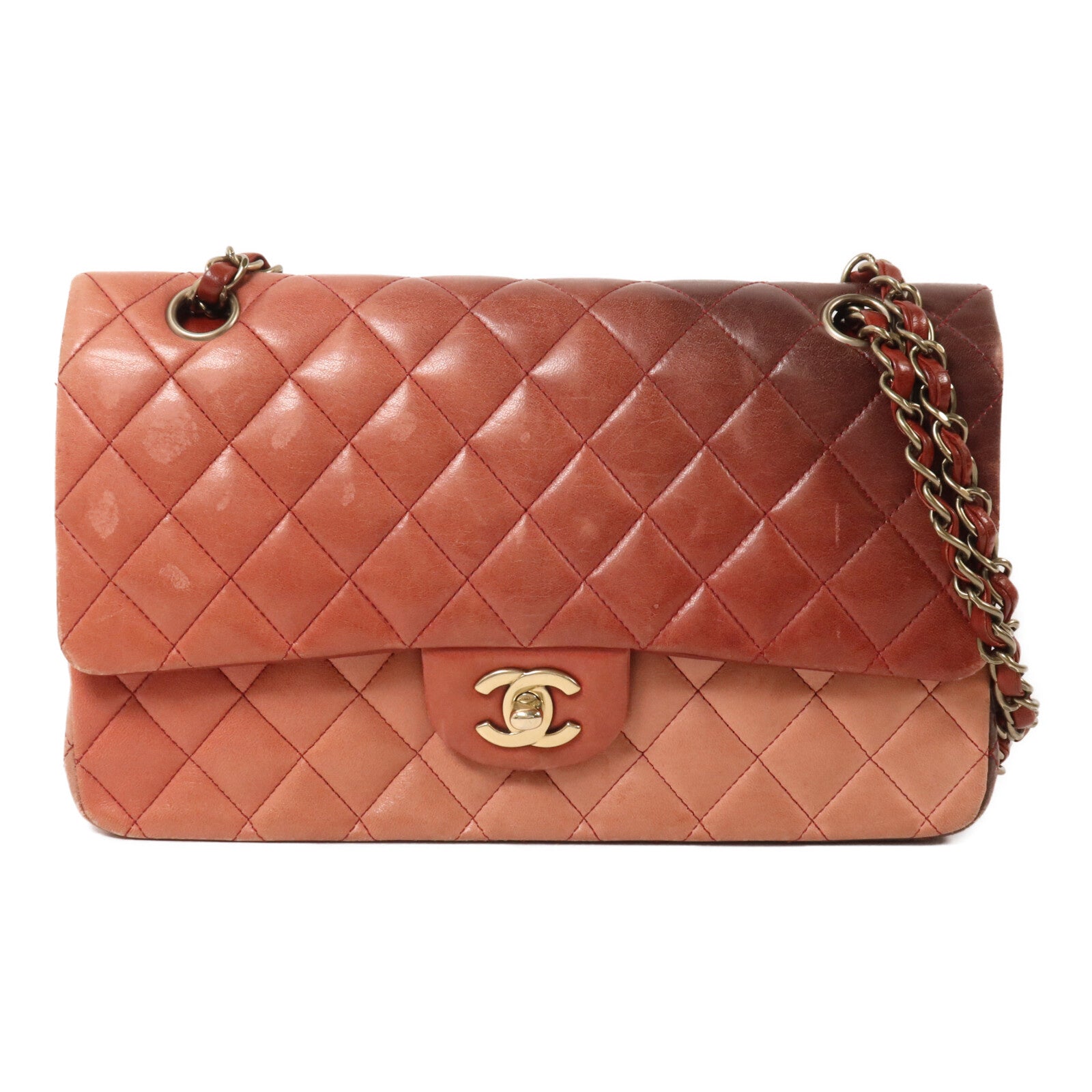 CHANEL 羊皮皮革Classic 25鏈帶肩背袋