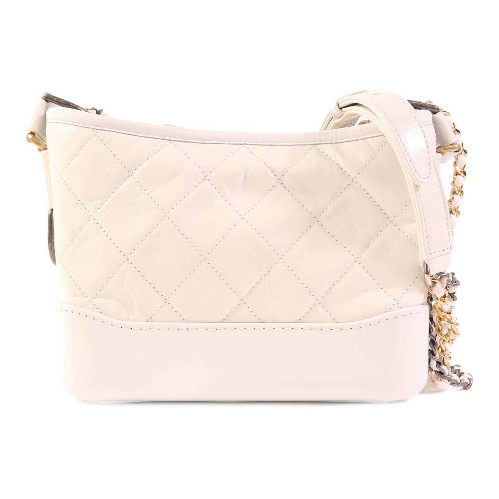 CHANEL 羊皮皮革Gabrielle Small鏈帶肩背袋