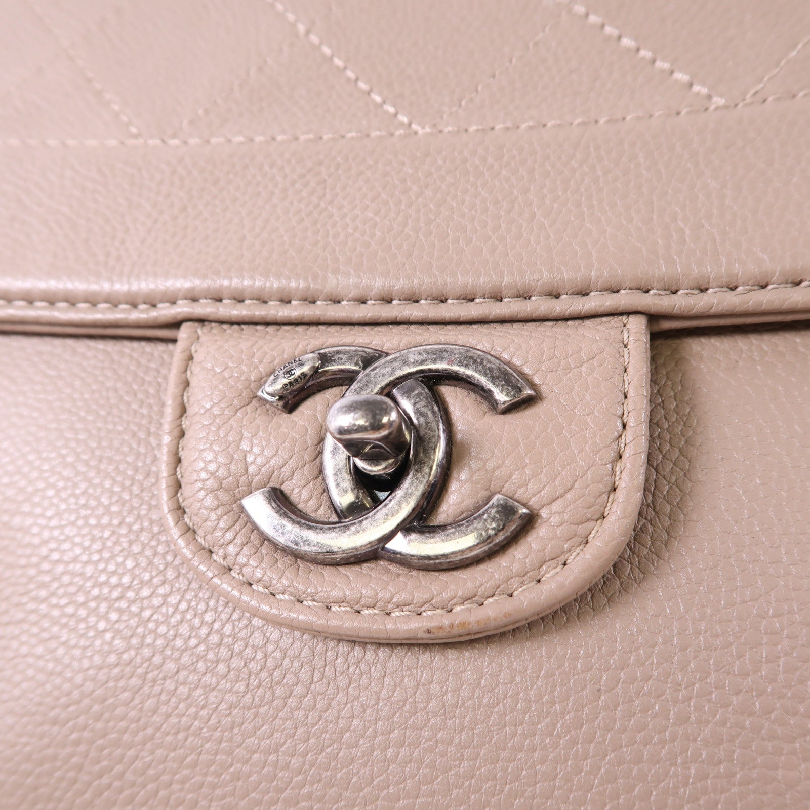 CHANEL 牛皮皮革Shoulder Bag手挽肩背兩用袋