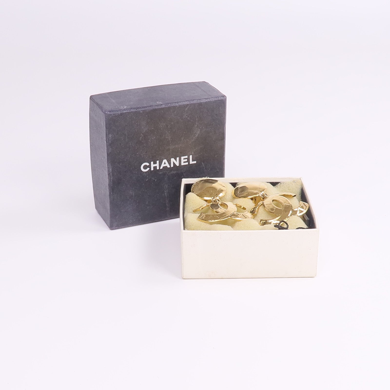 CHANEL 金屬Vintage Earrings耳環