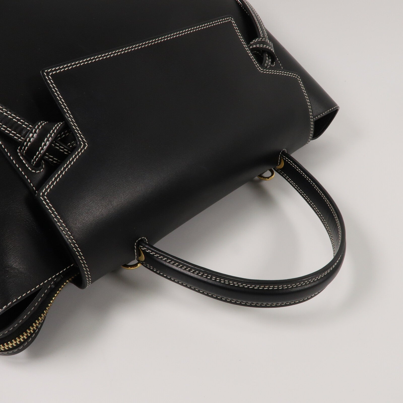 CELINE 牛皮皮革Mini Belt Bag手挽肩背兩用袋