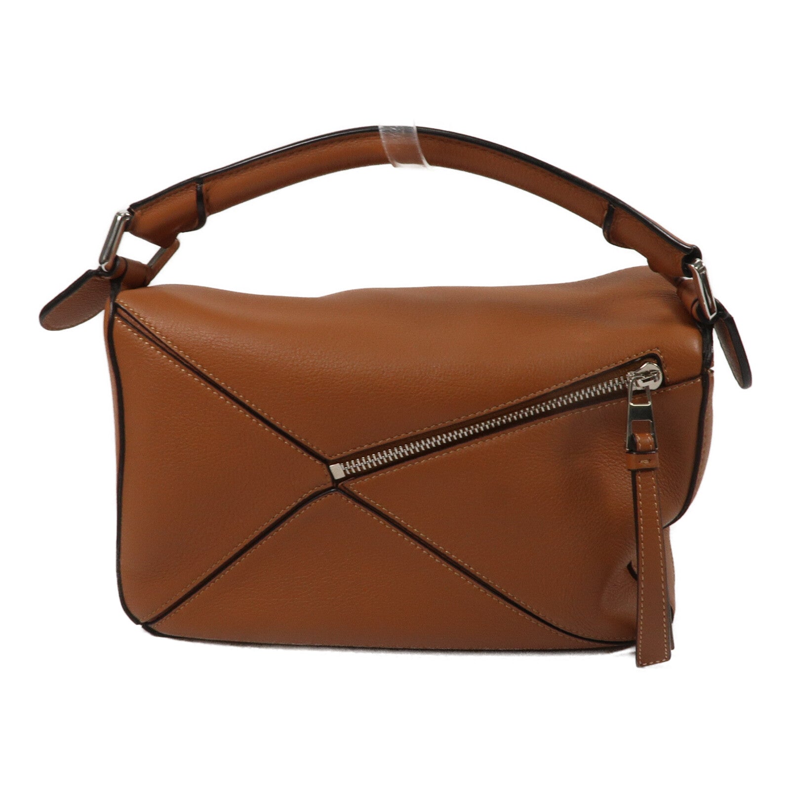 LOEWE 牛皮皮革Puzzle Small手挽肩背兩用袋