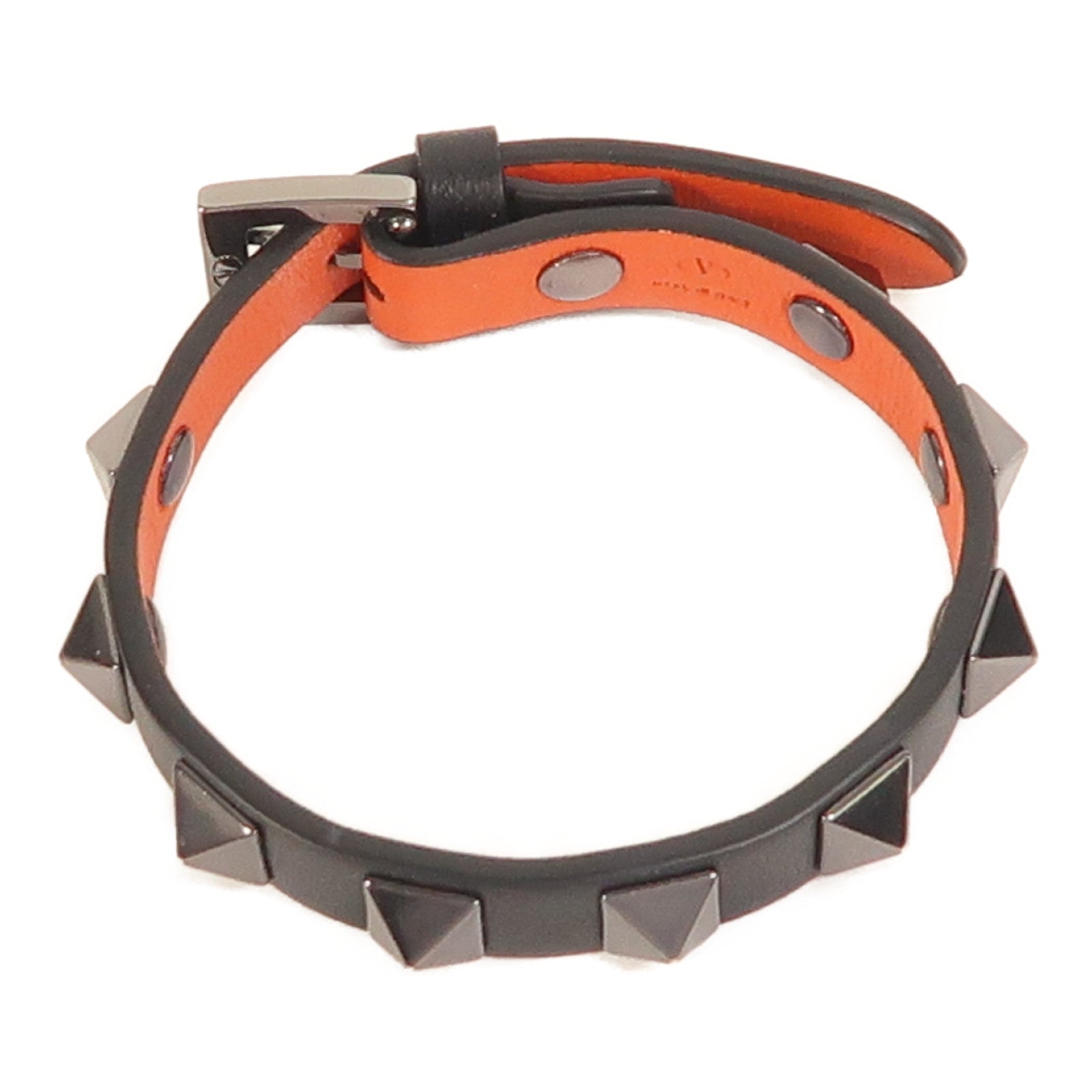 Valentino 牛皮皮革Rockstud Bracelet手鐲