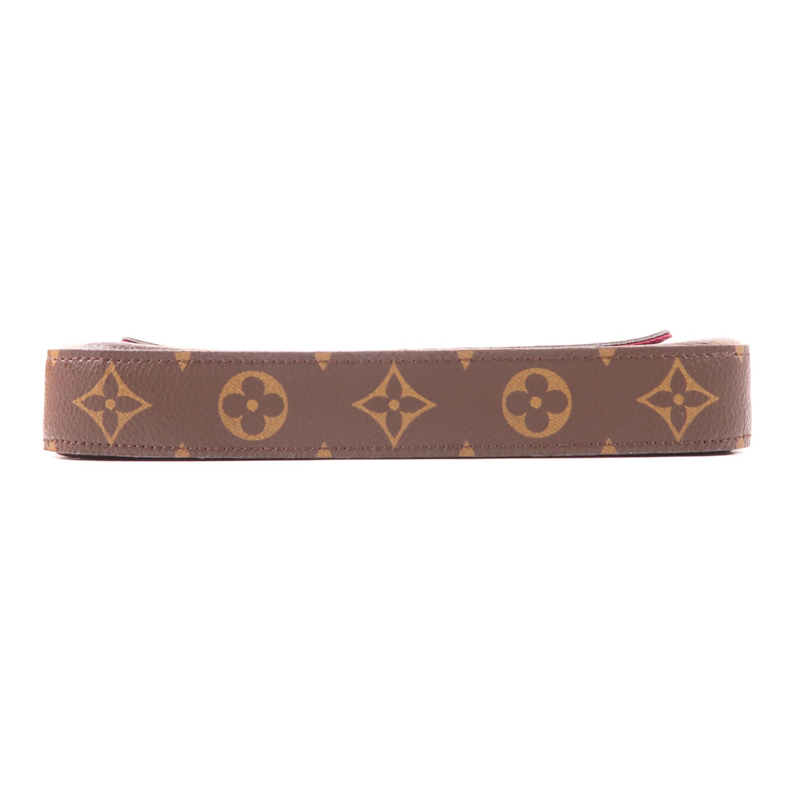 LOUIS VUITTON Monogram Felicie Pochette金扣鏈帶肩背袋