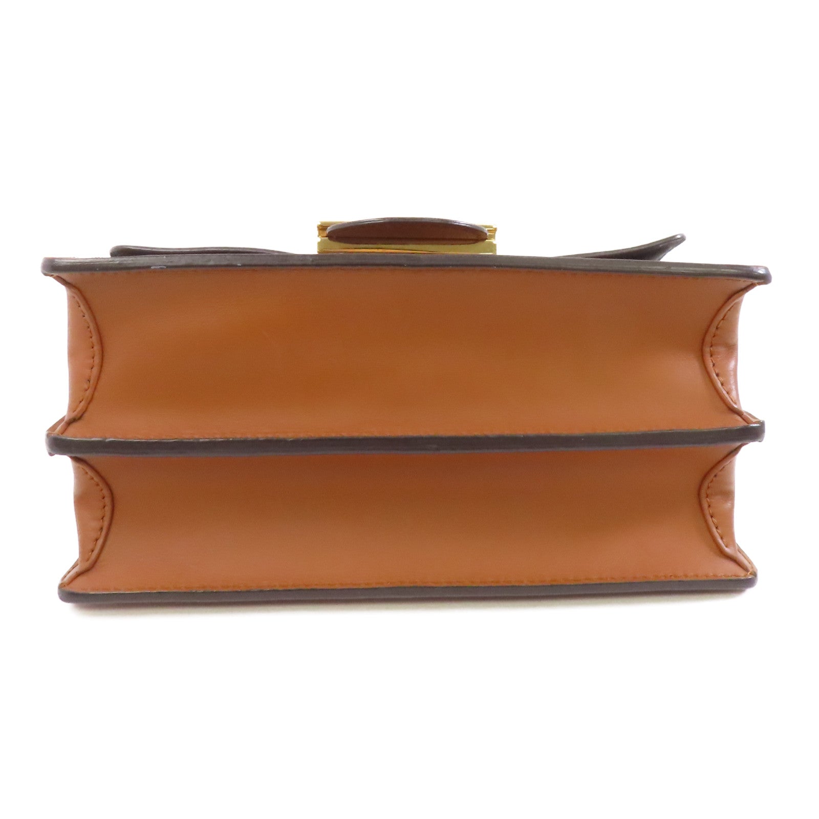 LOUIS VUITTON 【激減優惠】Monogram/Monogram Reverse Dauphine MM金扣手挽肩背兩用袋啡色