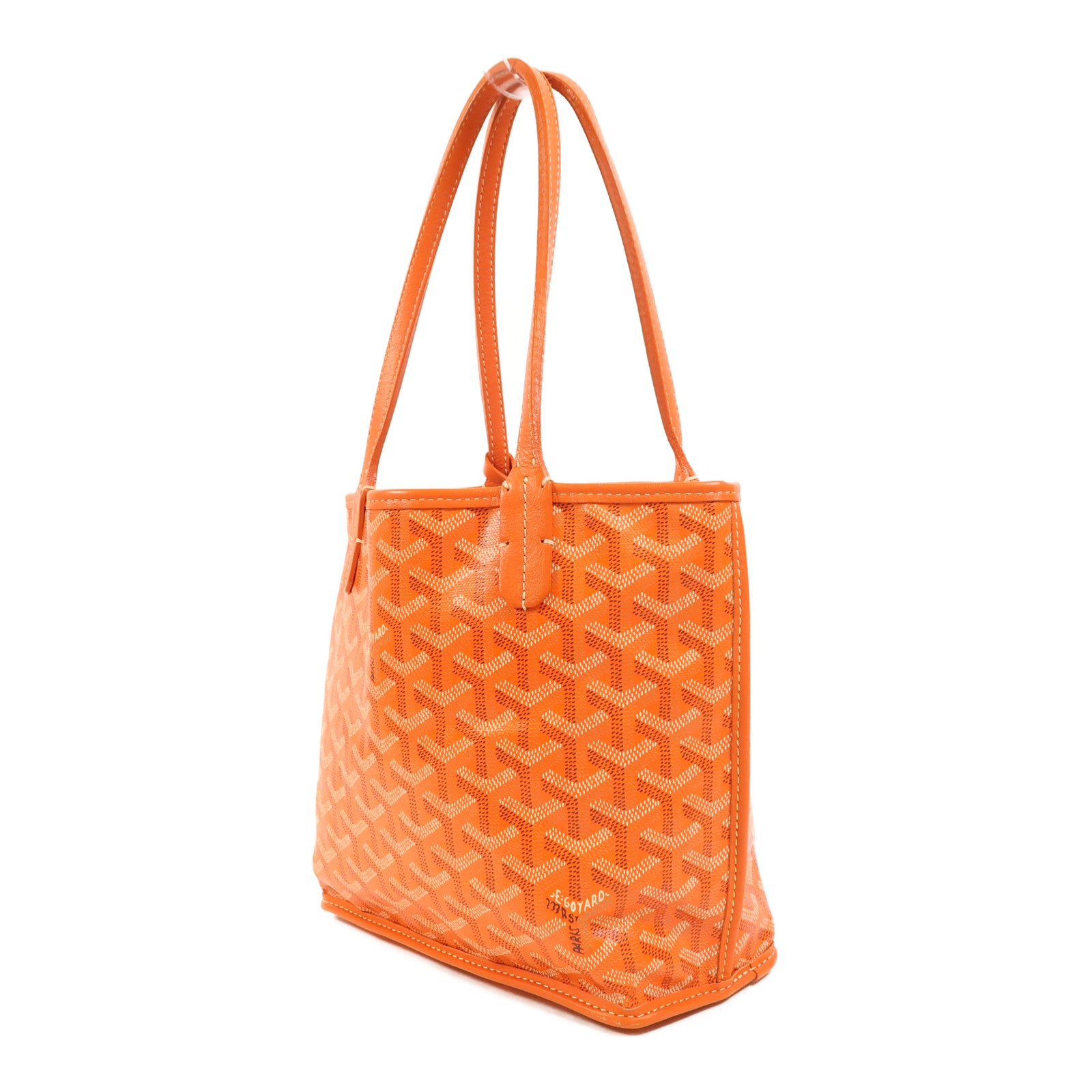 GOYARD 【激減優惠】塗層帆布Anjou Mini肩背袋