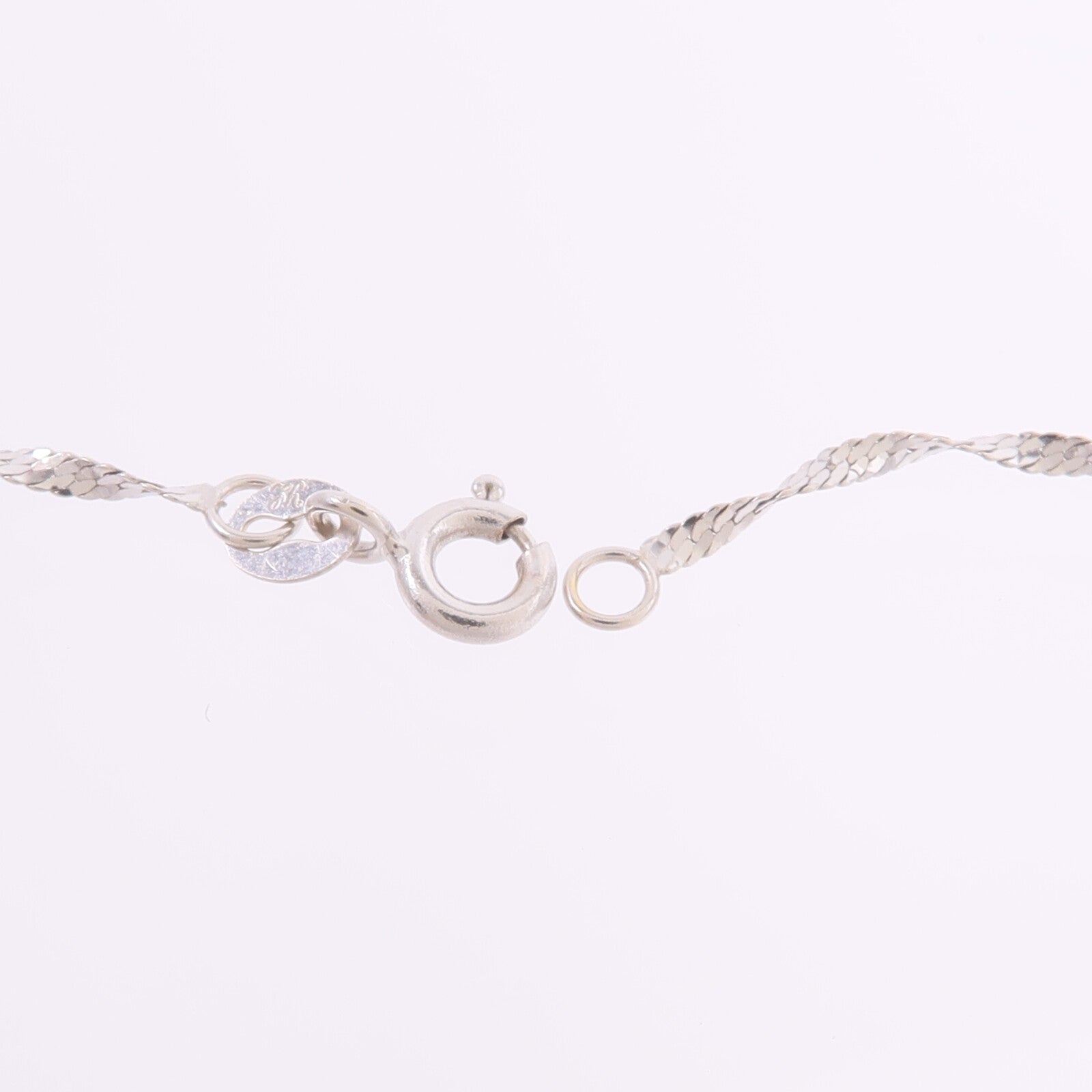 JEWELRY 18K白金Color Stone Necklace彩色寶石項鍊