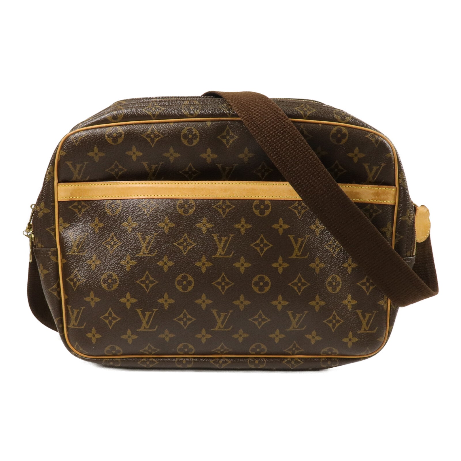 LOUIS VUITTON Monogram Reporter GM肩背袋