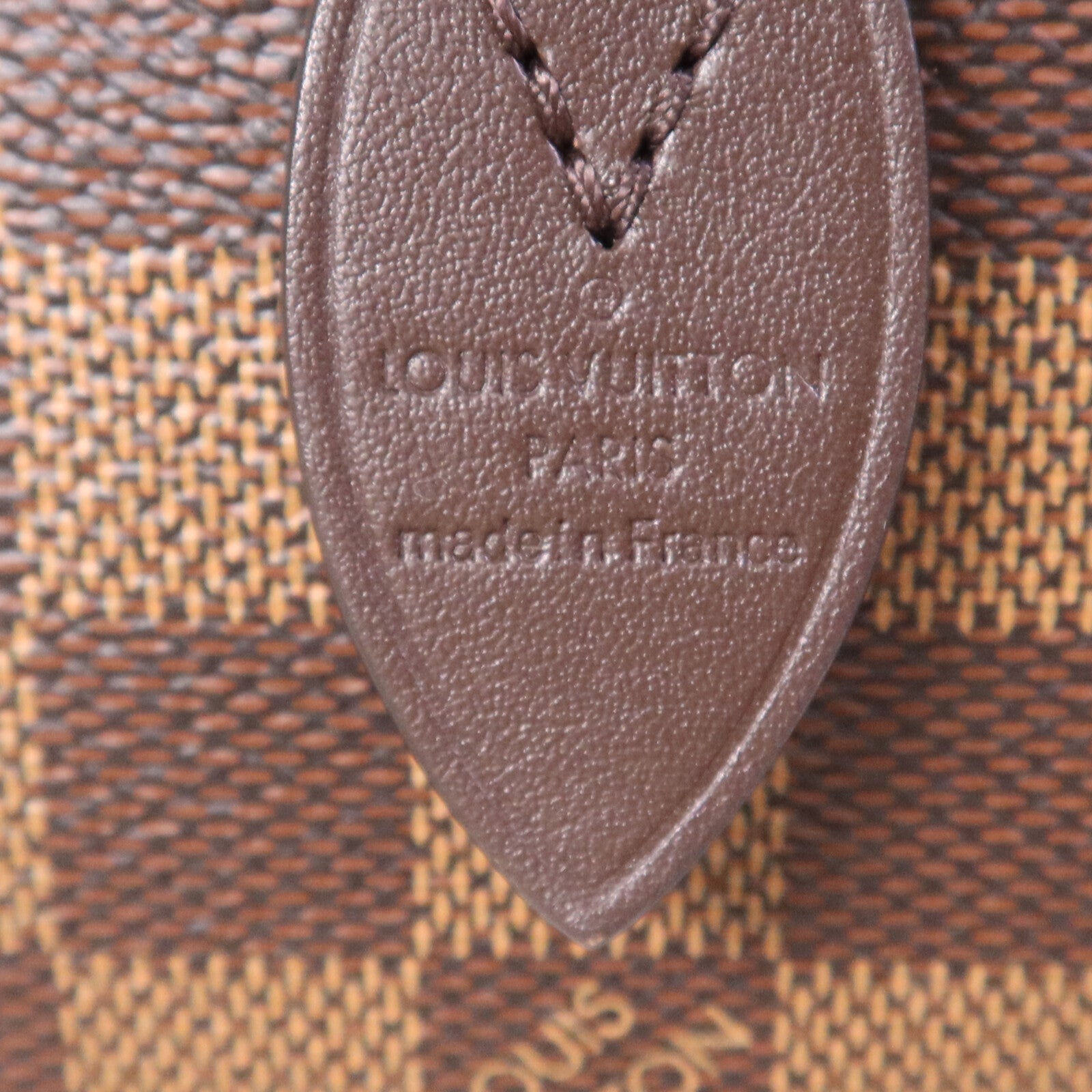 LOUIS VUITTON Damier Speedy Bandouliere 20金扣手挽肩背兩用袋