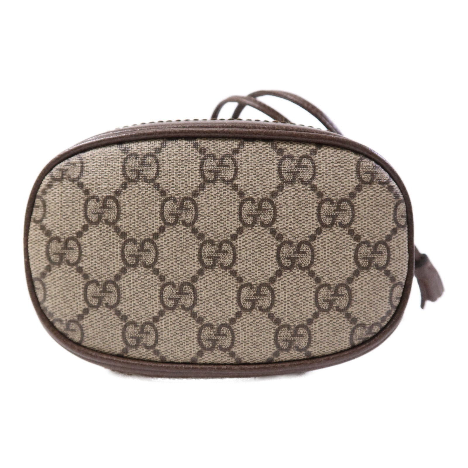 GUCCI 塗層帆布Ophidia Mini Bucket金扣肩背袋