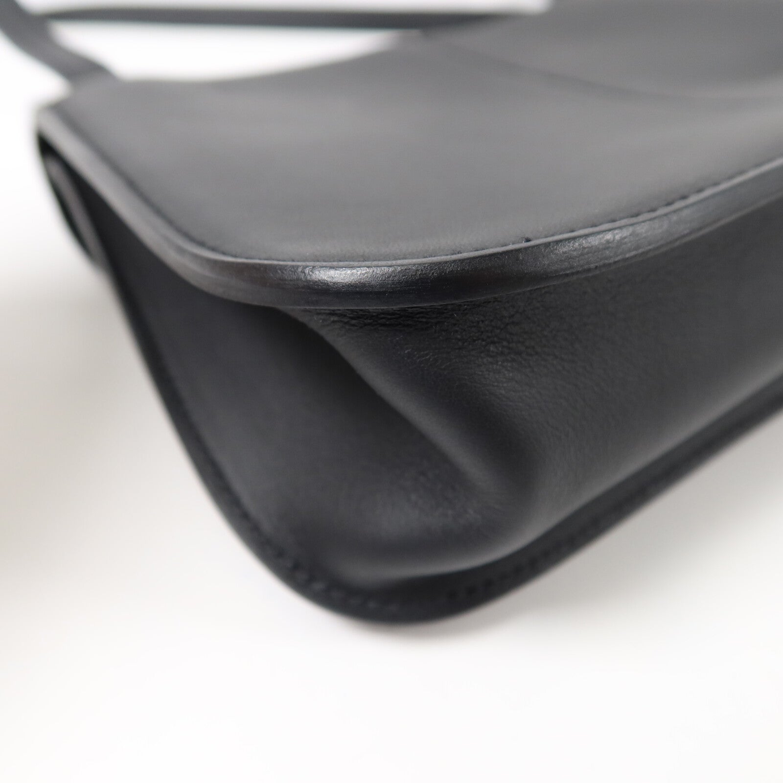 HERMES Swift皮革Mini Halzan手挽肩背兩用袋Noir