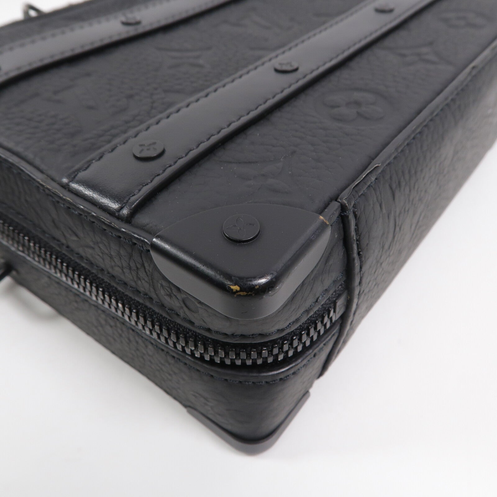 LOUIS VUITTON Monogram Taurillon Handle Soft Trunk手挽肩背兩用袋