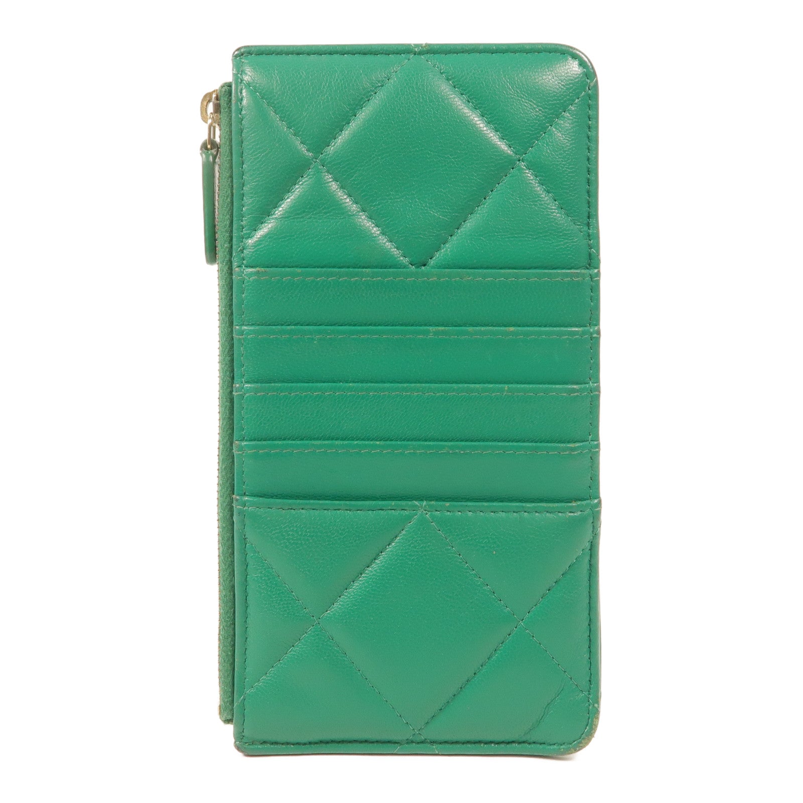 CHANEL 羊皮皮革19 Phone Pouch with Zipper長錢包