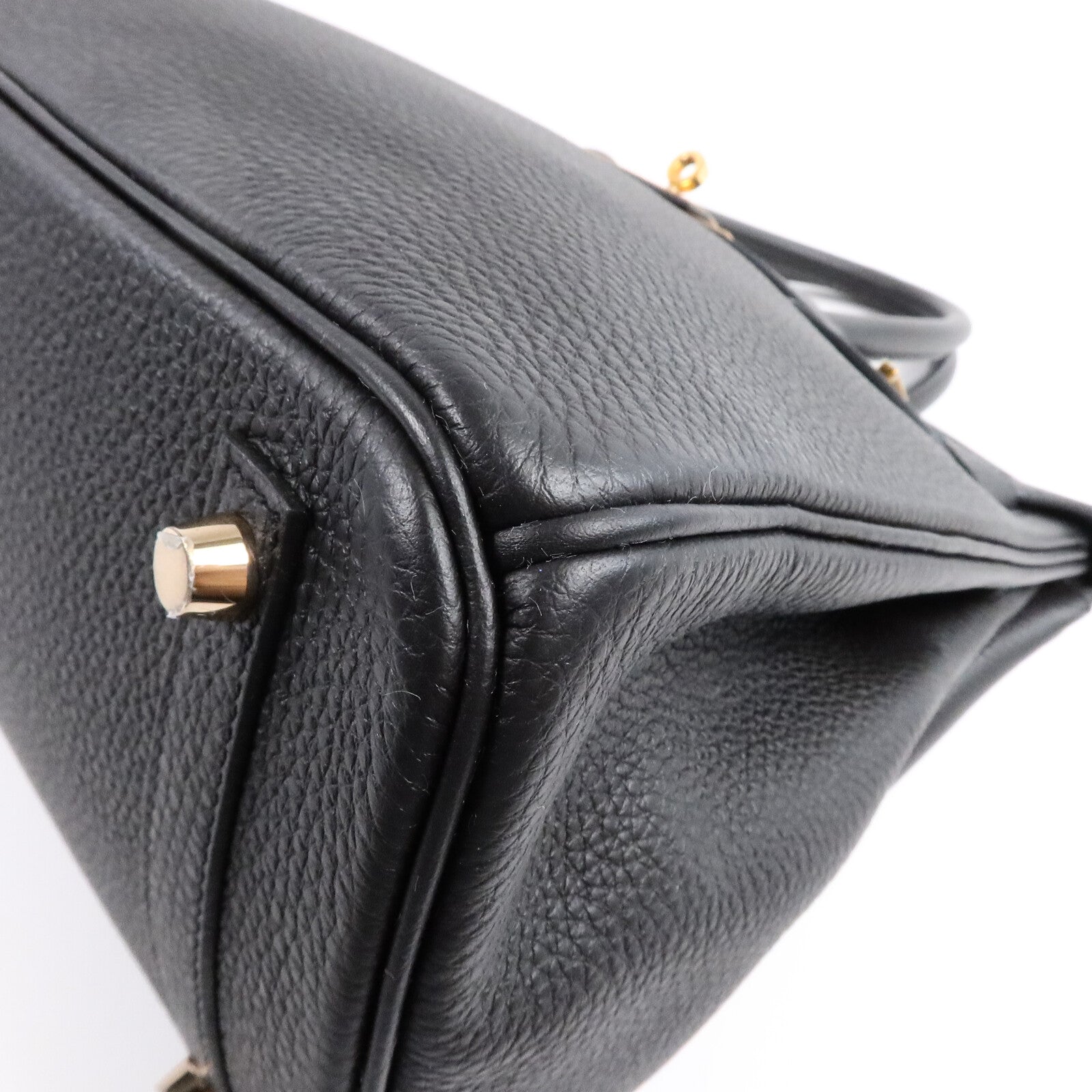 HERMES Togo皮革Birkin 30手挽袋Noir