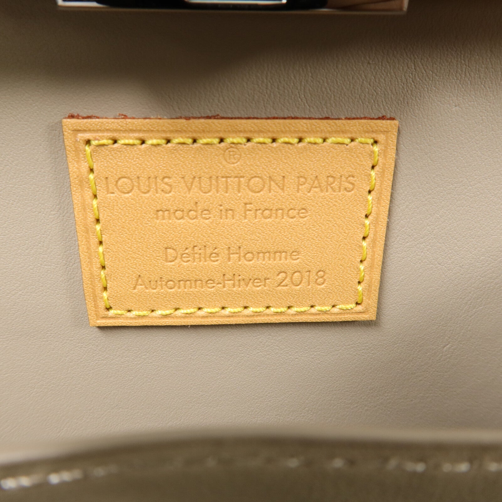 LOUIS VUITTON Monogram Titanium Trunk Wallet Slim肩背袋