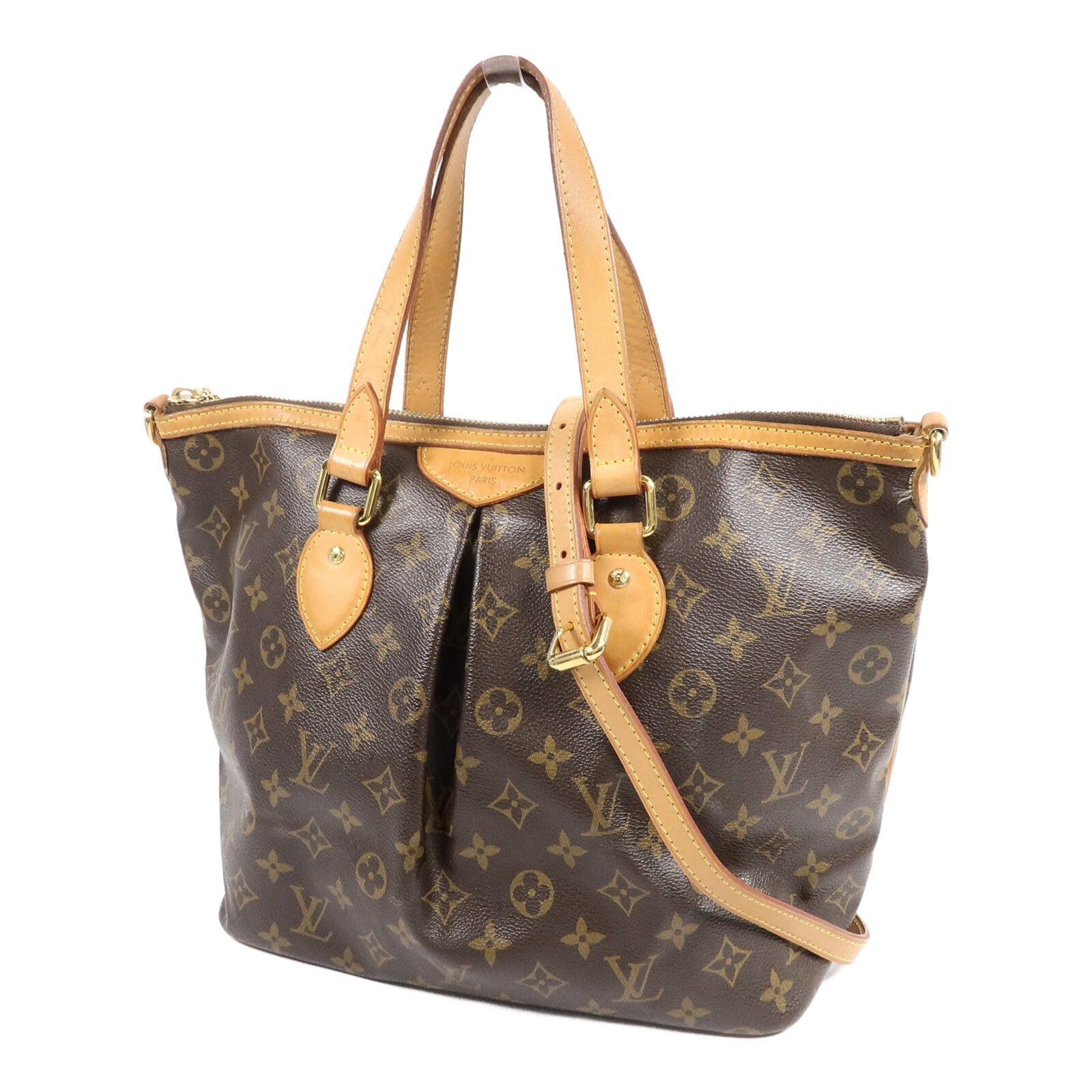LOUIS VUITTON Monogram Palermo PM手挽肩背兩用袋