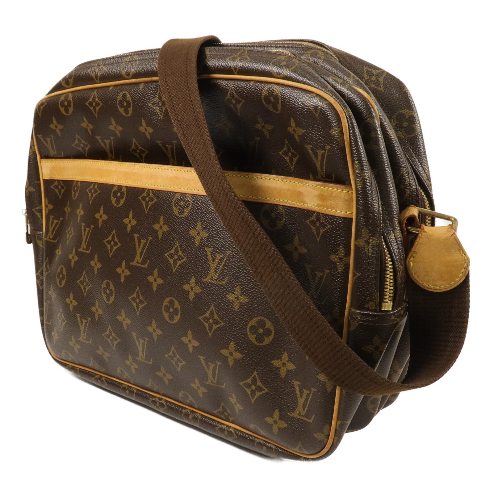 LOUIS VUITTON Monogram Reporter GM肩背袋