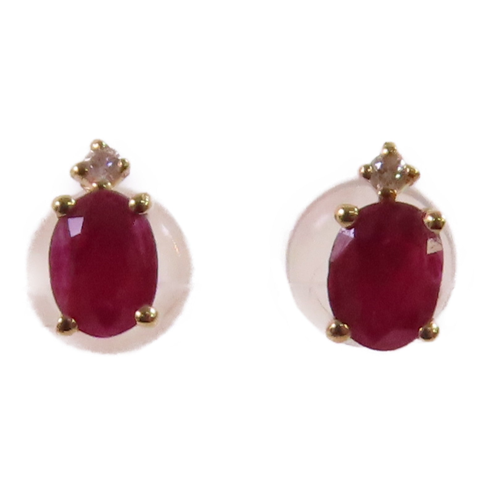 JEWELRY 18K黃金/紅寶石Ruby Earrings耳環
