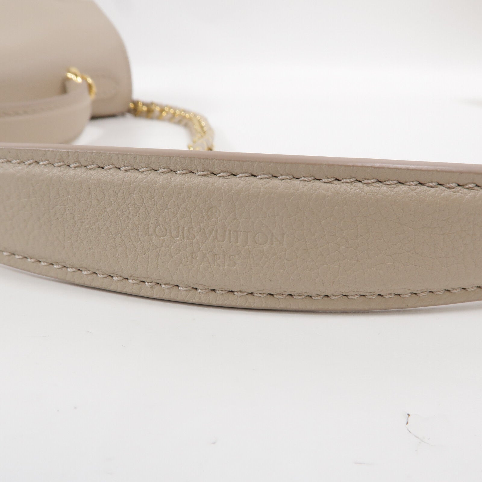 LOUIS VUITTON 牛皮皮革Lockme Ever Mini金扣手挽肩背兩用袋