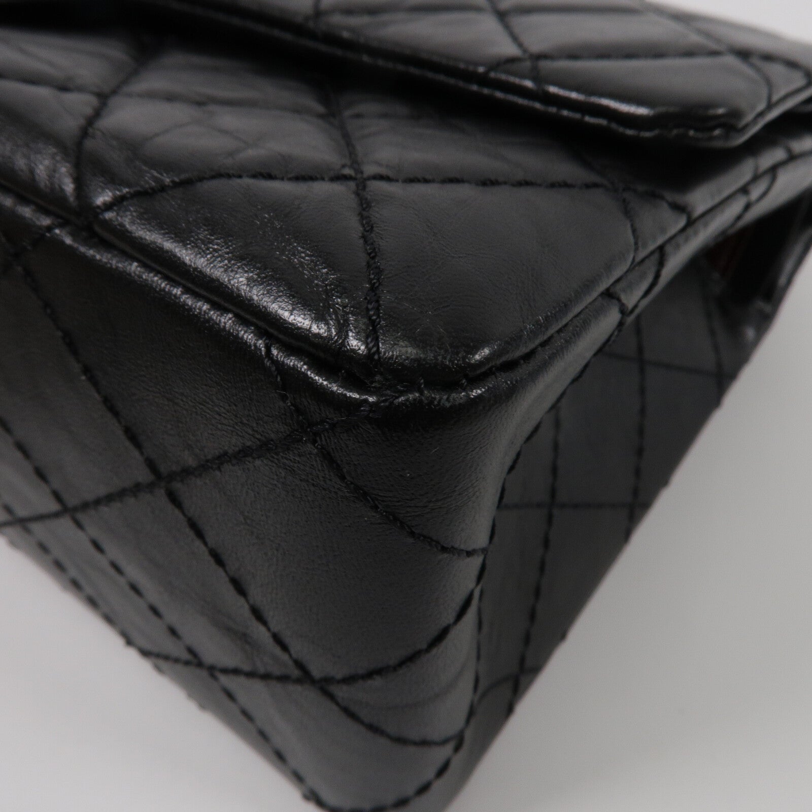 CHANEL 牛皮皮革Chanel 2.55鏈帶肩背袋