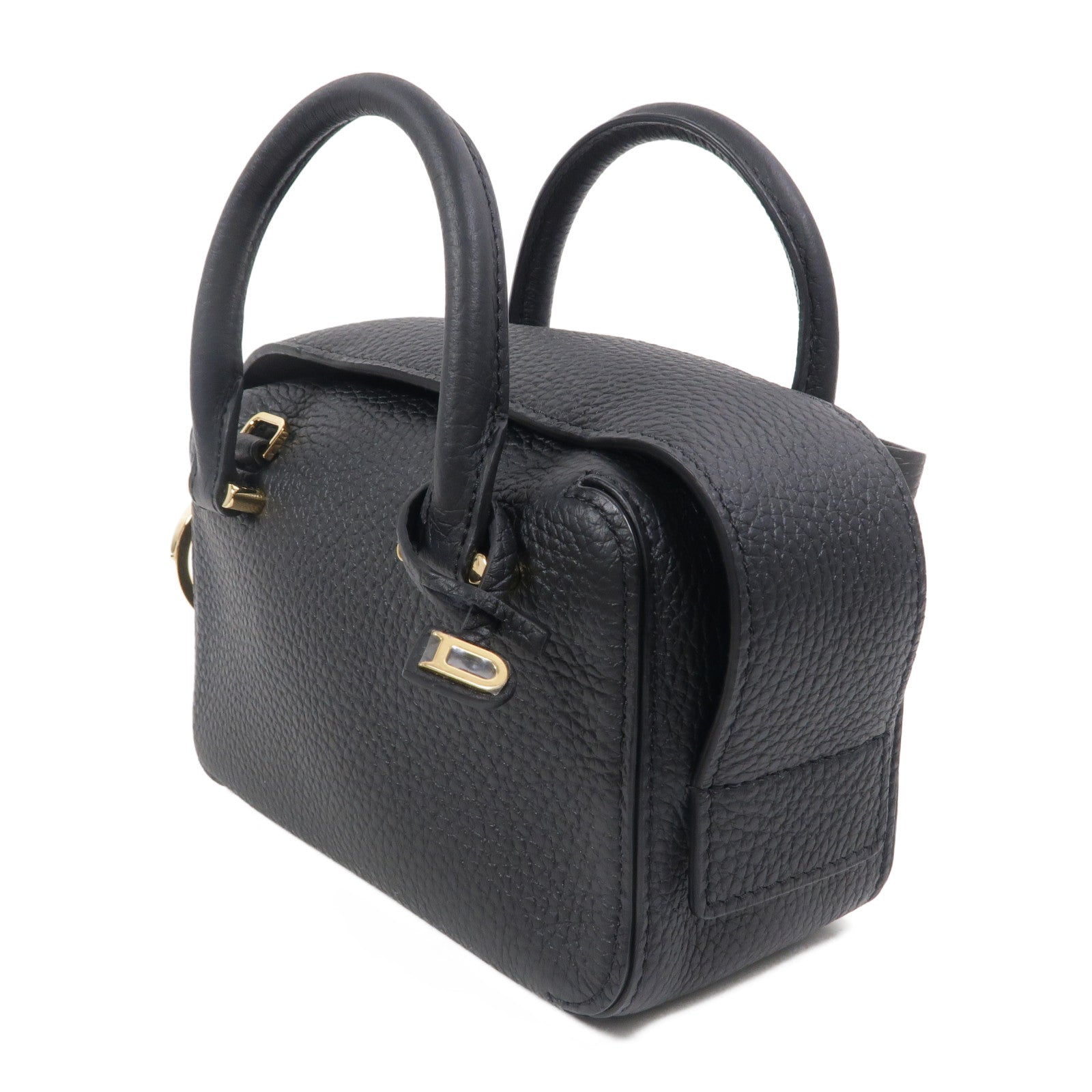 Delvaux 牛皮皮革Cool Box Nano手挽肩背兩用袋