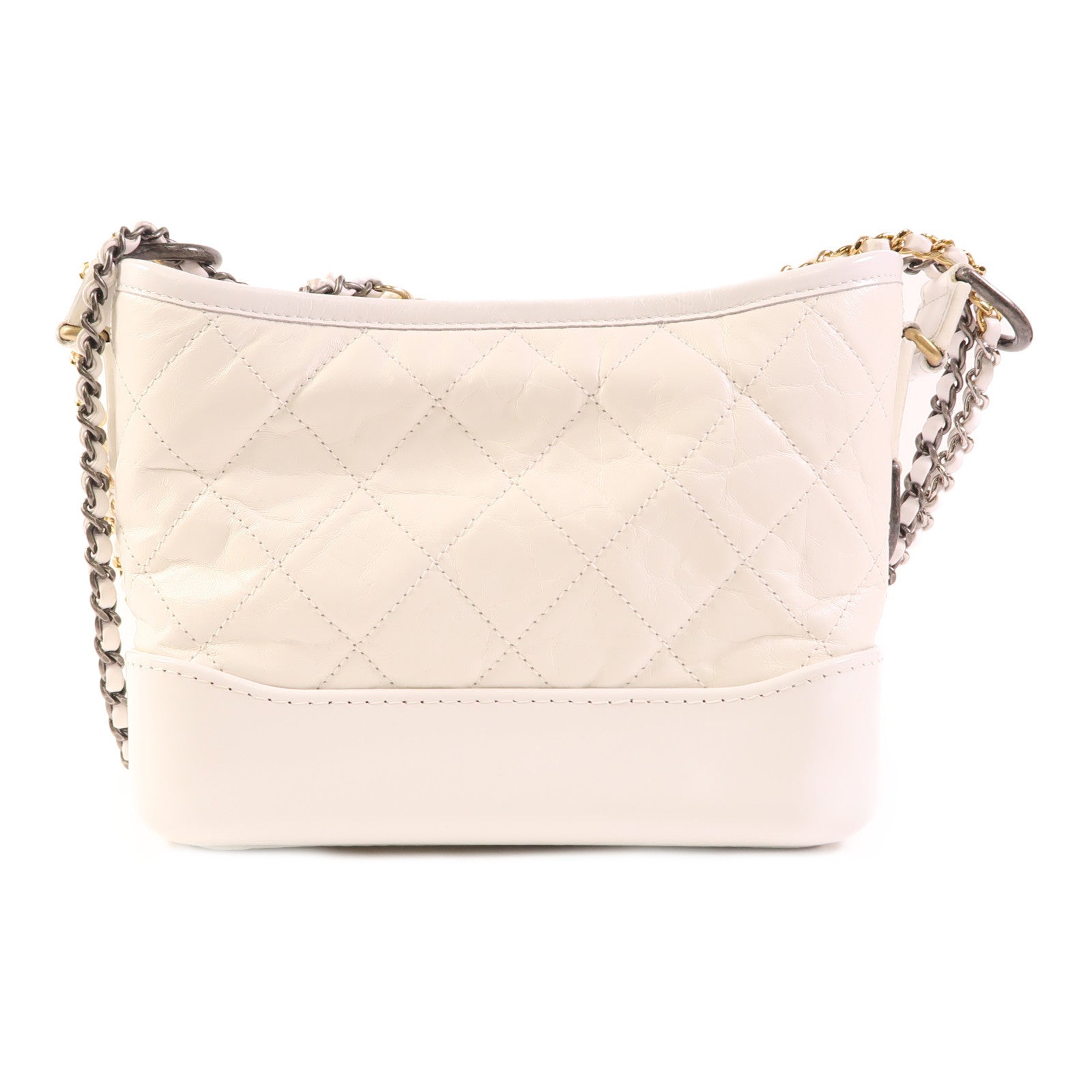 CHANEL 羊皮皮革Gabrielle Small鏈帶肩背袋