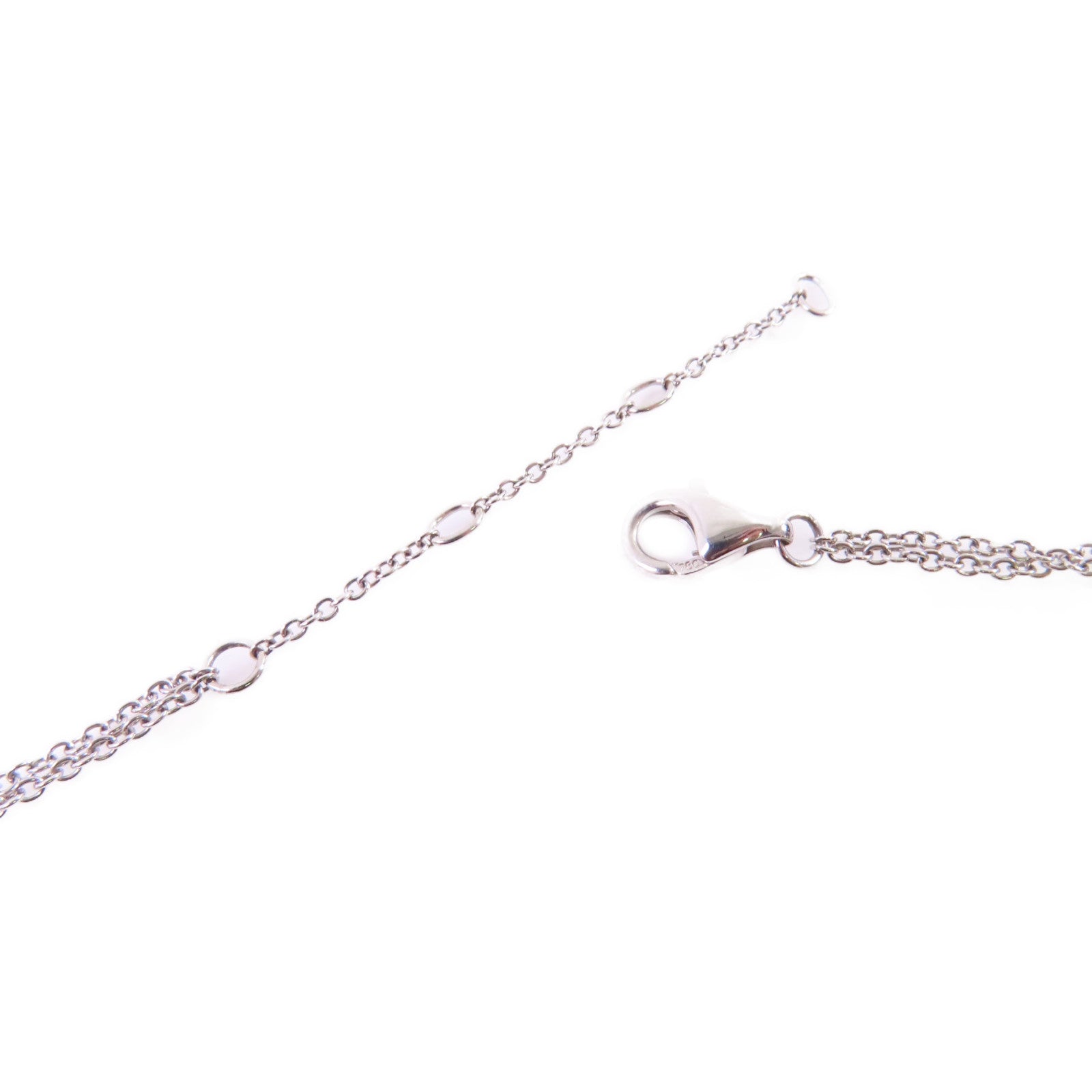 JEWELRY 18K白金/2.147ct藍寶石/0.70ct鑽石Sapphire/Diamond Necklace項鏈