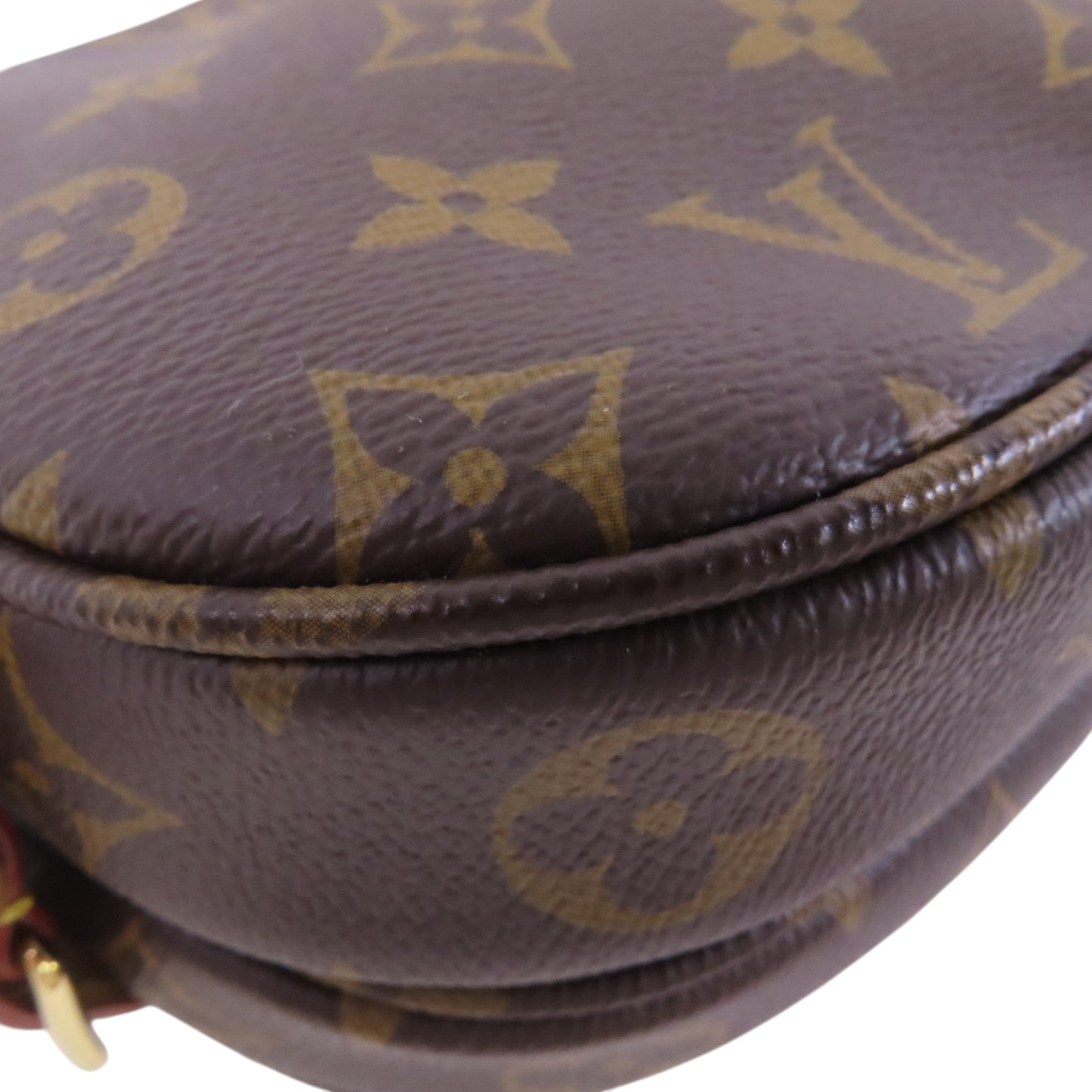 LOUIS VUITTON Monogram Saumur BB金扣肩背袋