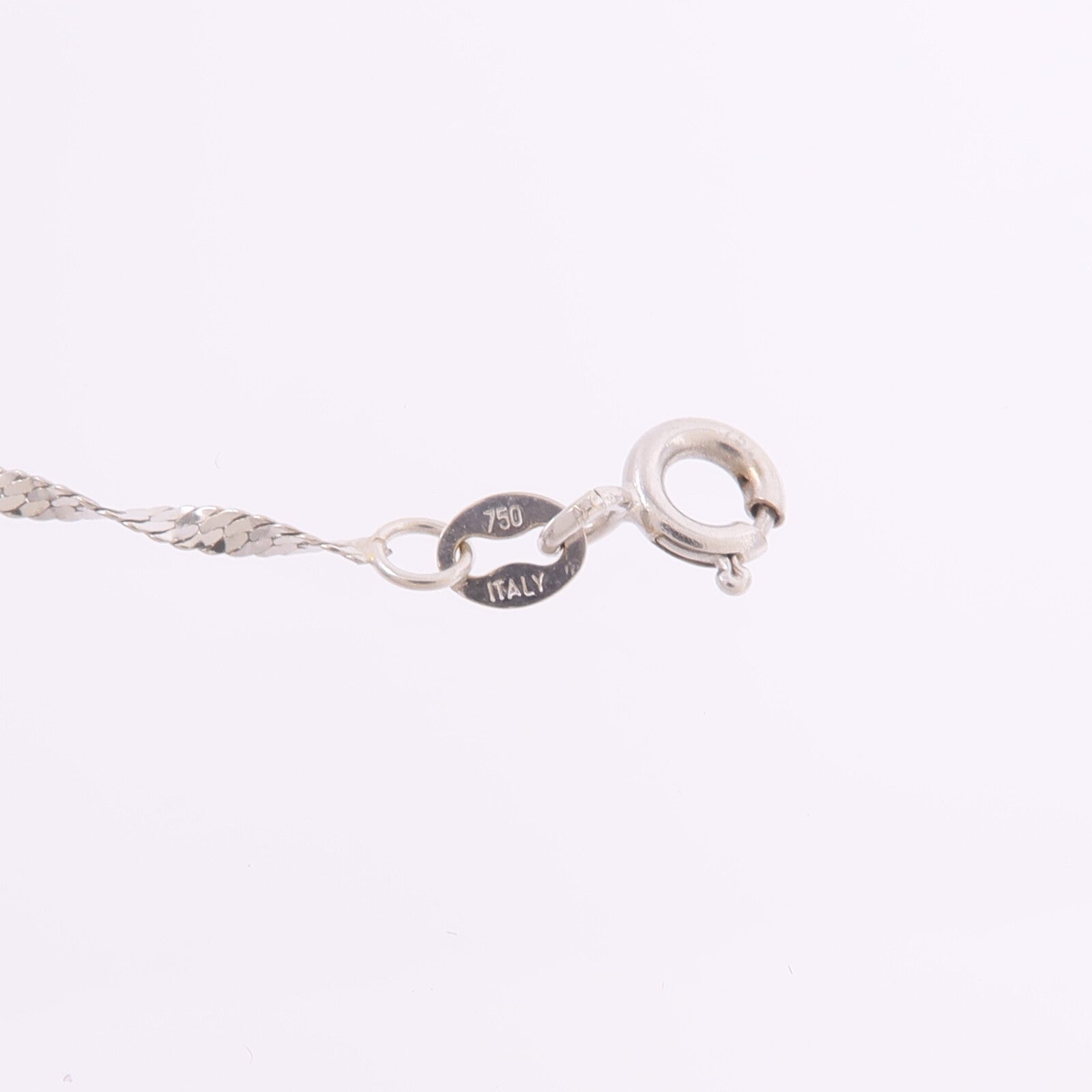JEWELRY 18K白金Color Stone Necklace彩色寶石項鍊