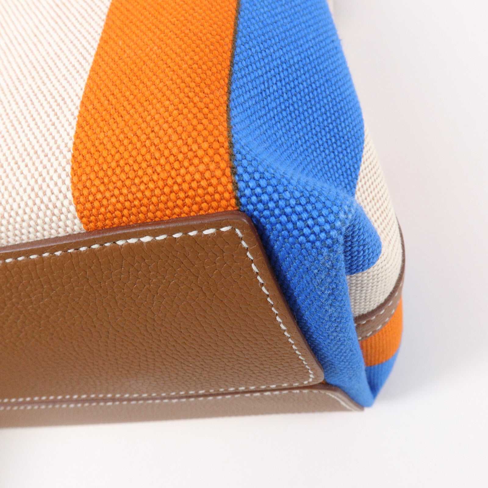 HERMES Viking/Regate R.M.S 12H肩背袋Capucine/Ecru/Fauve