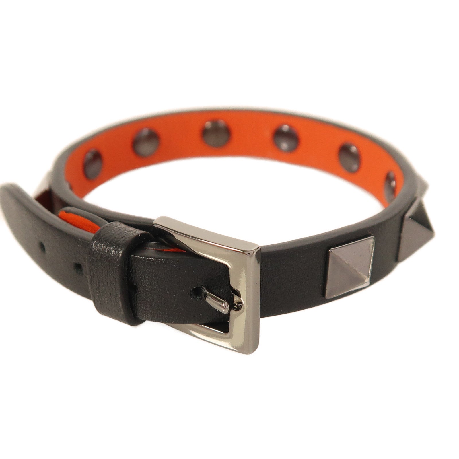 Valentino 牛皮皮革Rockstud Bracelet手鐲