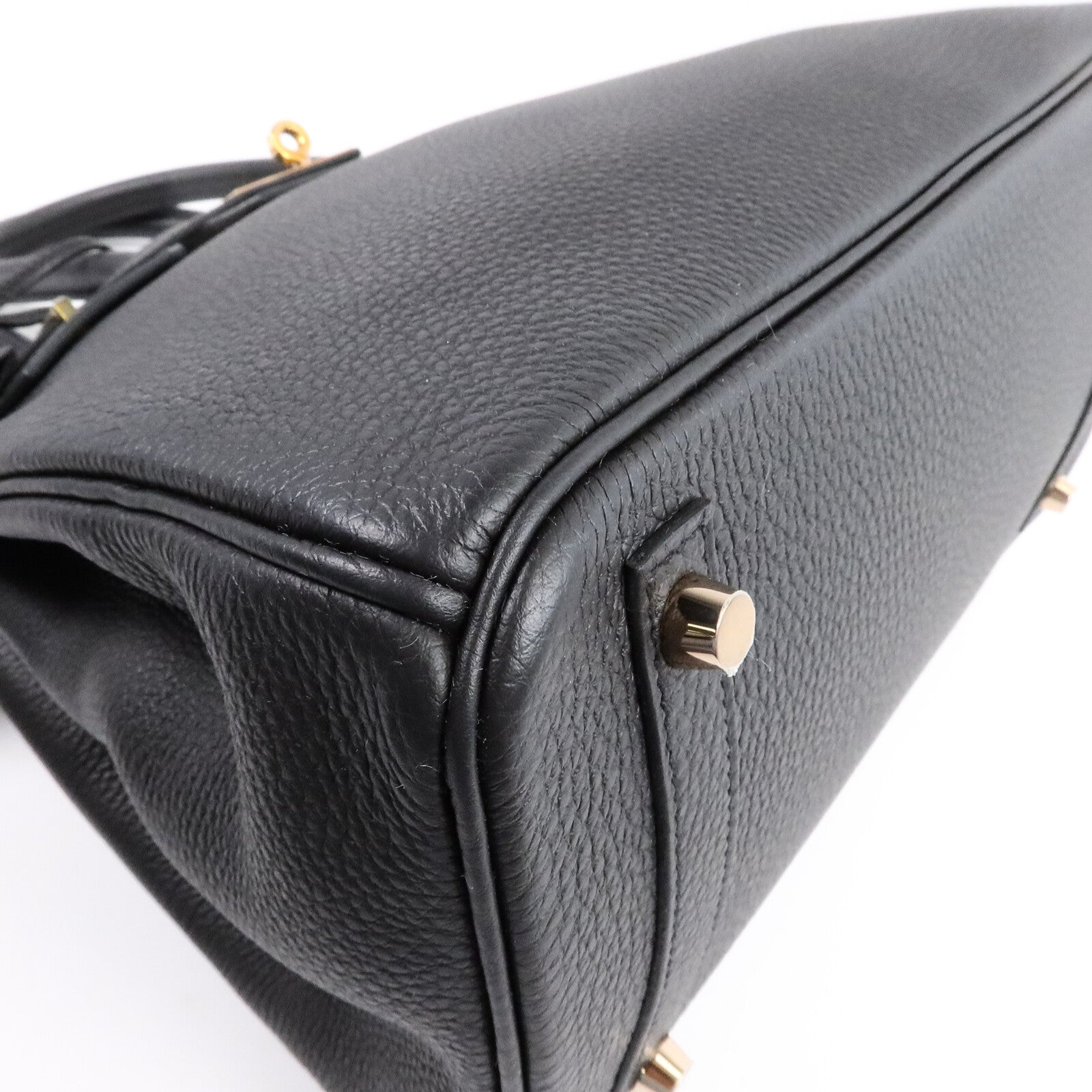 HERMES Togo皮革Birkin 30手挽袋Noir