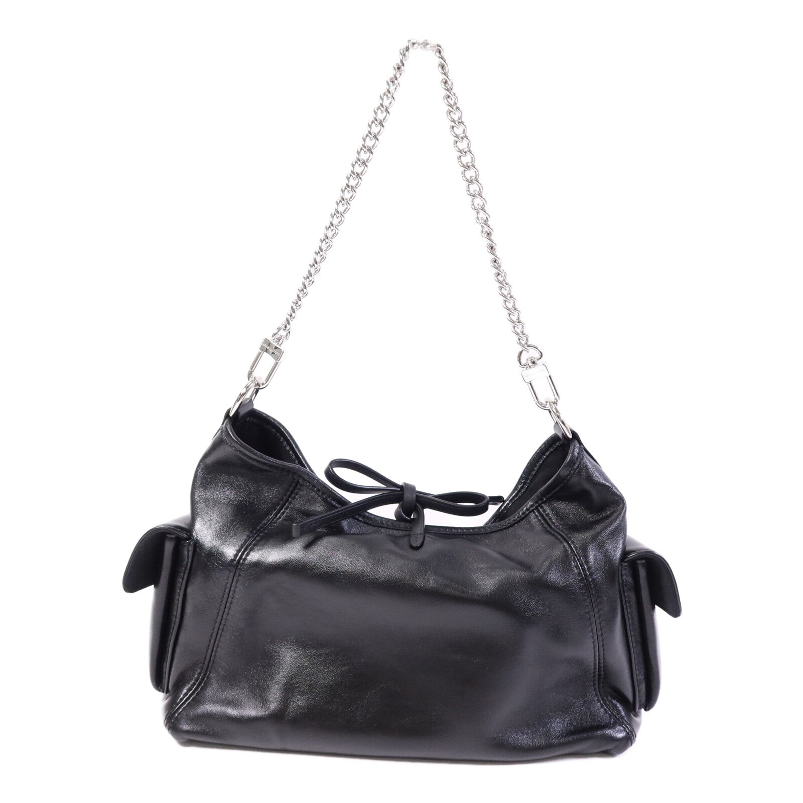 LOUIS VUITTON 羊皮皮革Carry All Vibe PM銀扣肩背袋
